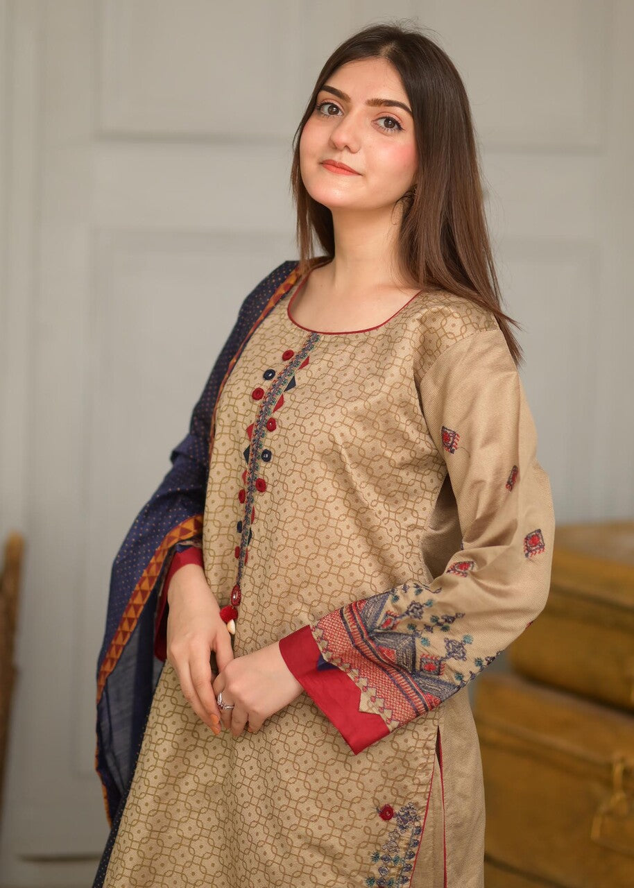 Rangoon Clothing Mishal biege Women 3pcs