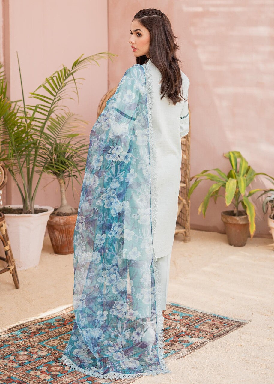 Maria Osama Blue Bell Women 3pcs