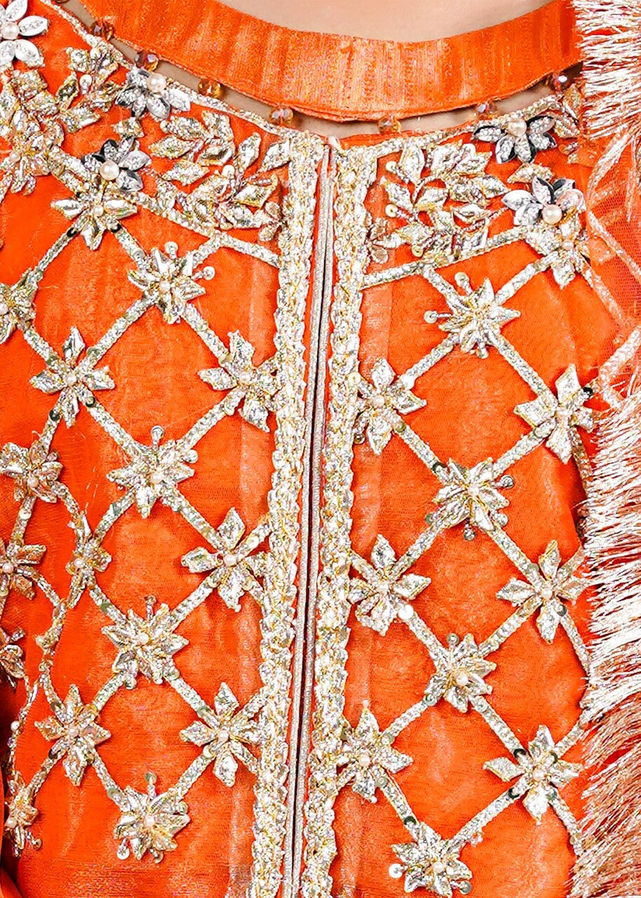 Tania Malik Studio Kamal(Orange) Women 4pcs