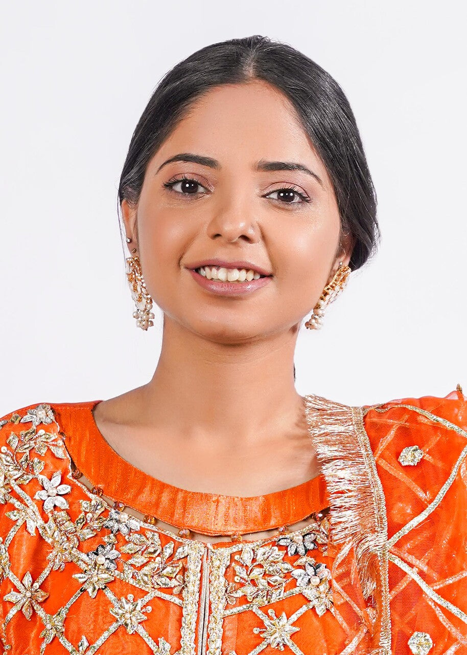 Tania Malik Studio Kamal(Orange) Women 4pcs