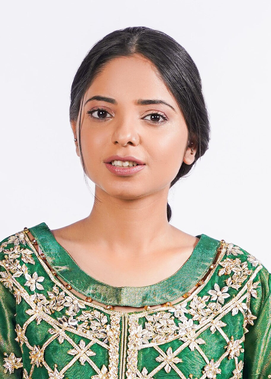 Tania Malik Studio Kamal (Bottle green) Women 4pcs