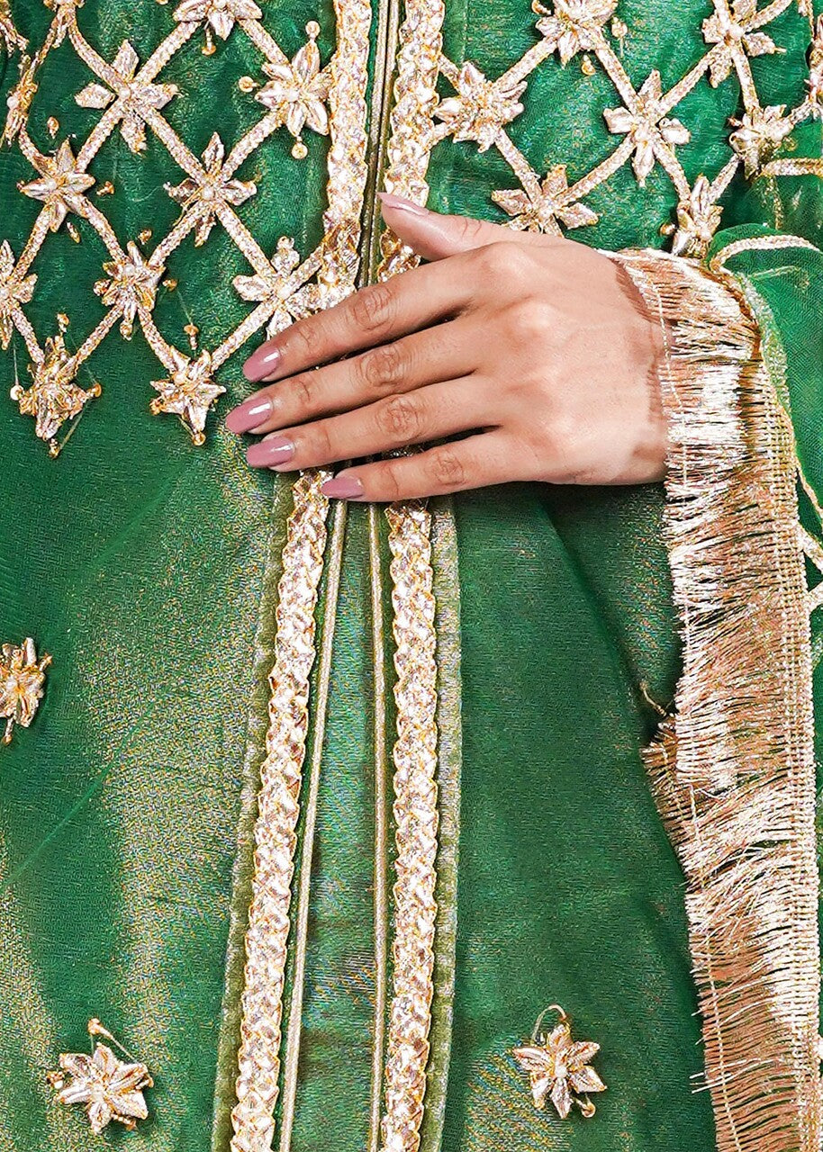 Tania Malik Studio Kamal (Bottle green) Women 4pcs