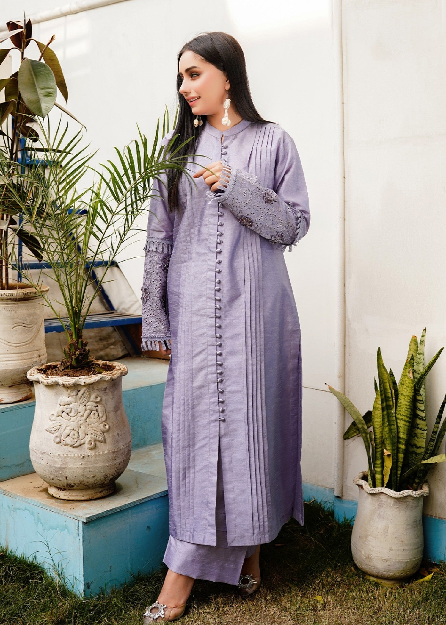 Insiya By Saira Jawad Ready to Wear Lilac Women 2pcs