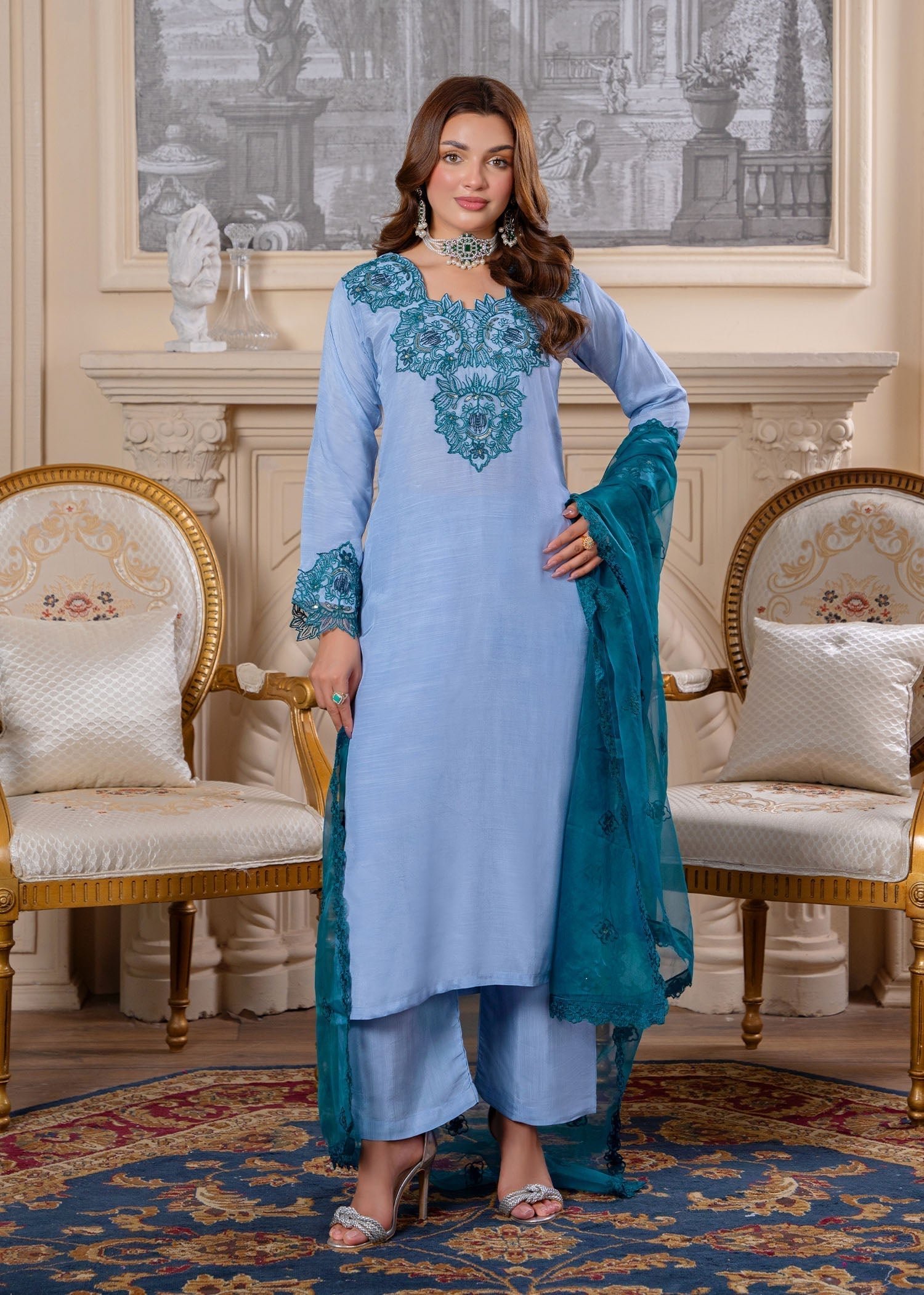 Momin Online Aqua Bloom Women 3pcs