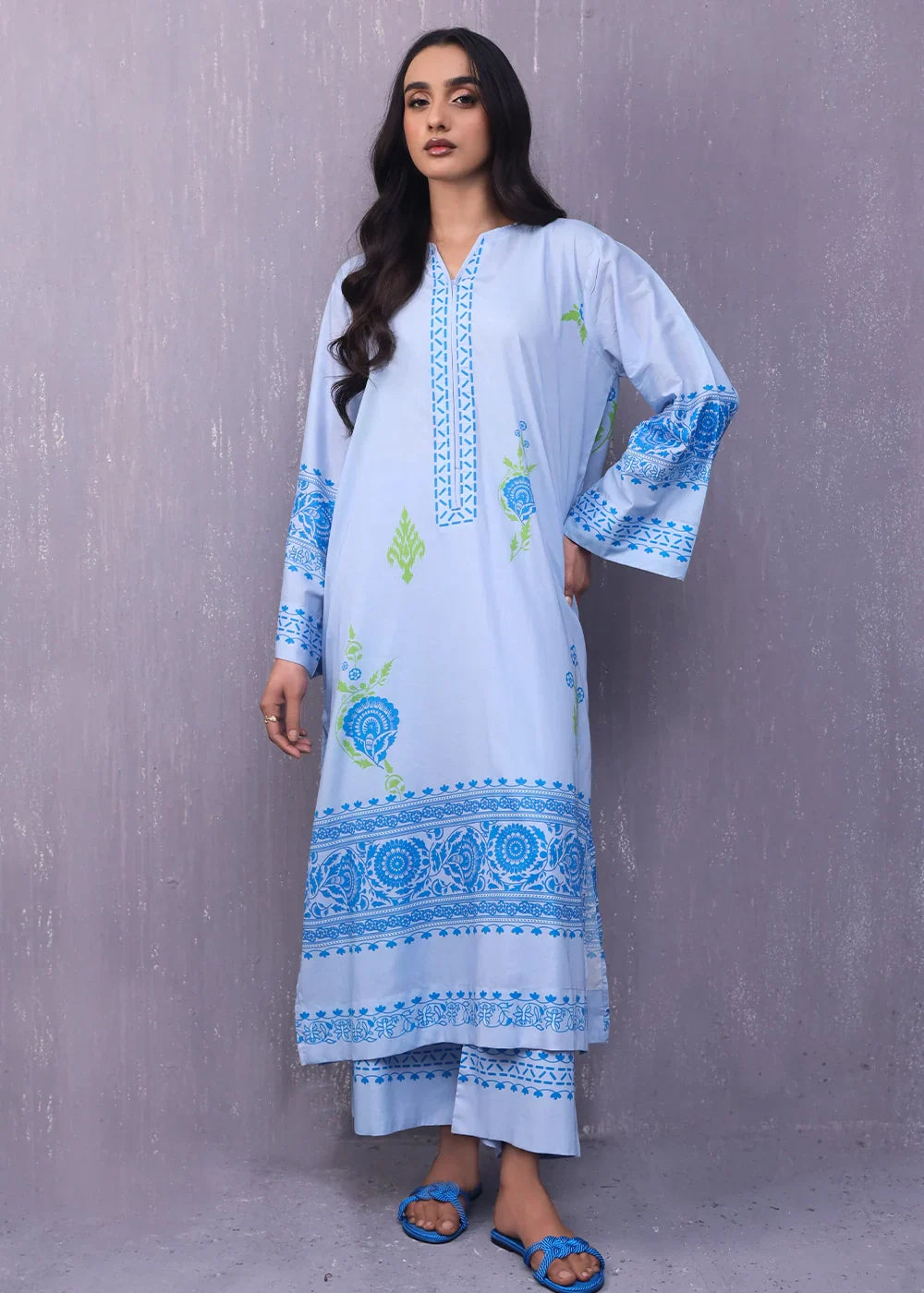 Rashid Textile Stitched Digitally Printed Lawn 1026 Women 2pcs