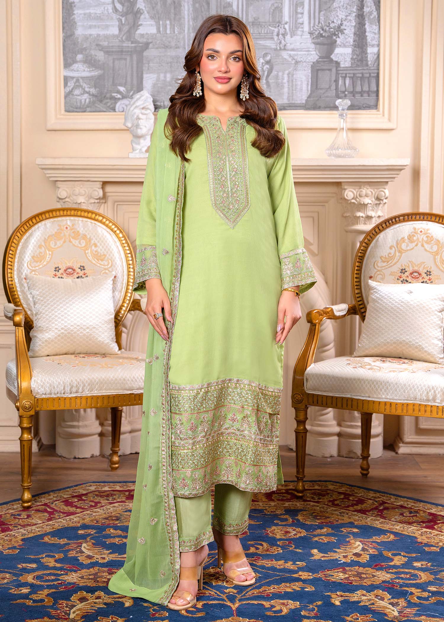 Zahab By M Zarreen Women 3pcs