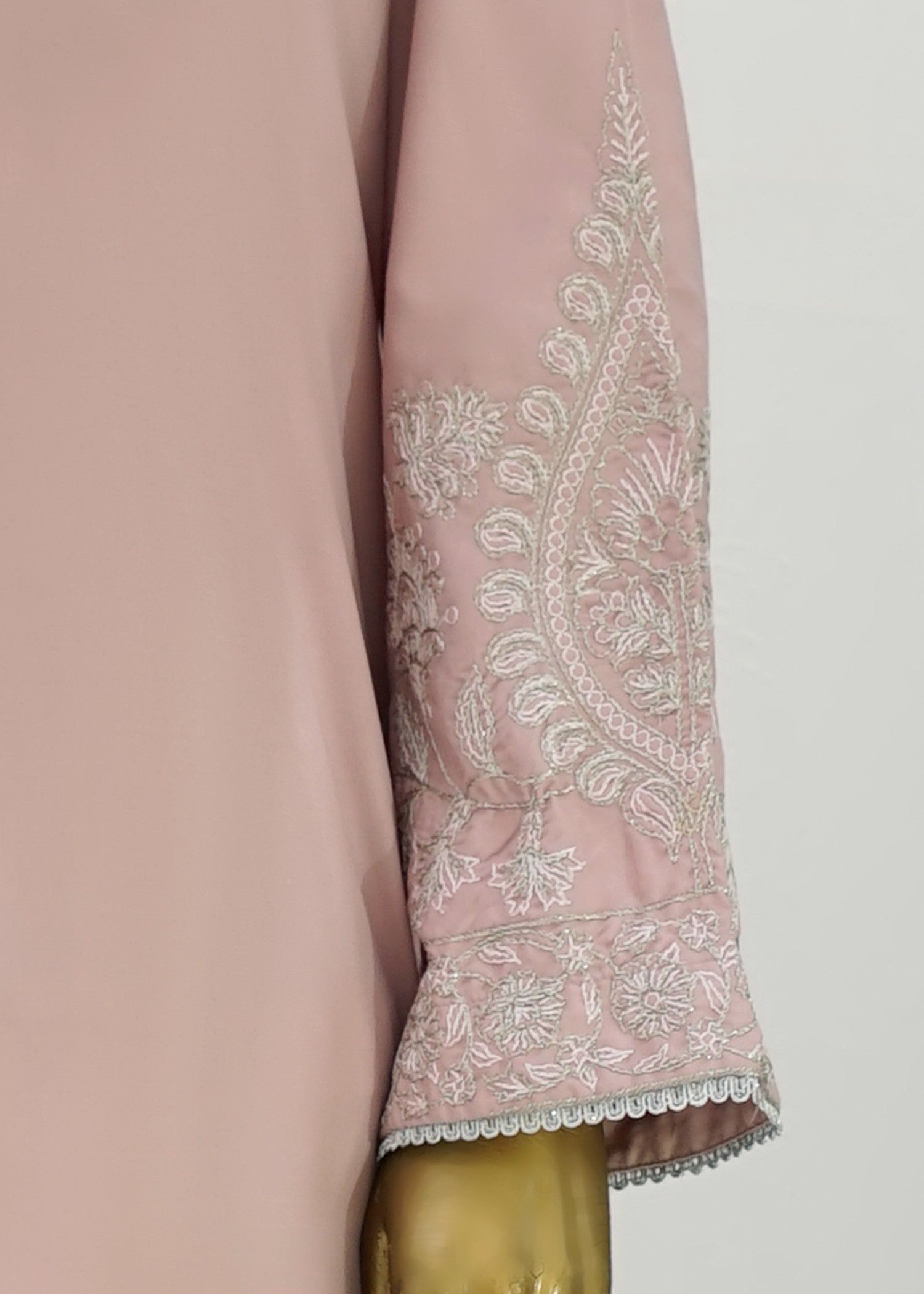 AYLA STUDIO Solid Embroidered SE250403 GULBADAN Women 2pcs