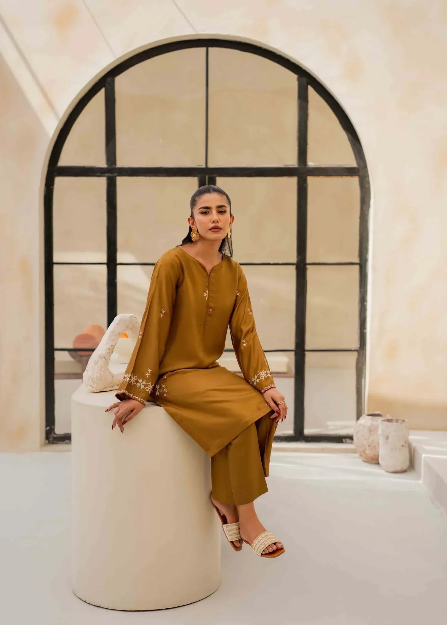 Ayesha Asif CINNAMON FLORA SUIT Women 2pcs