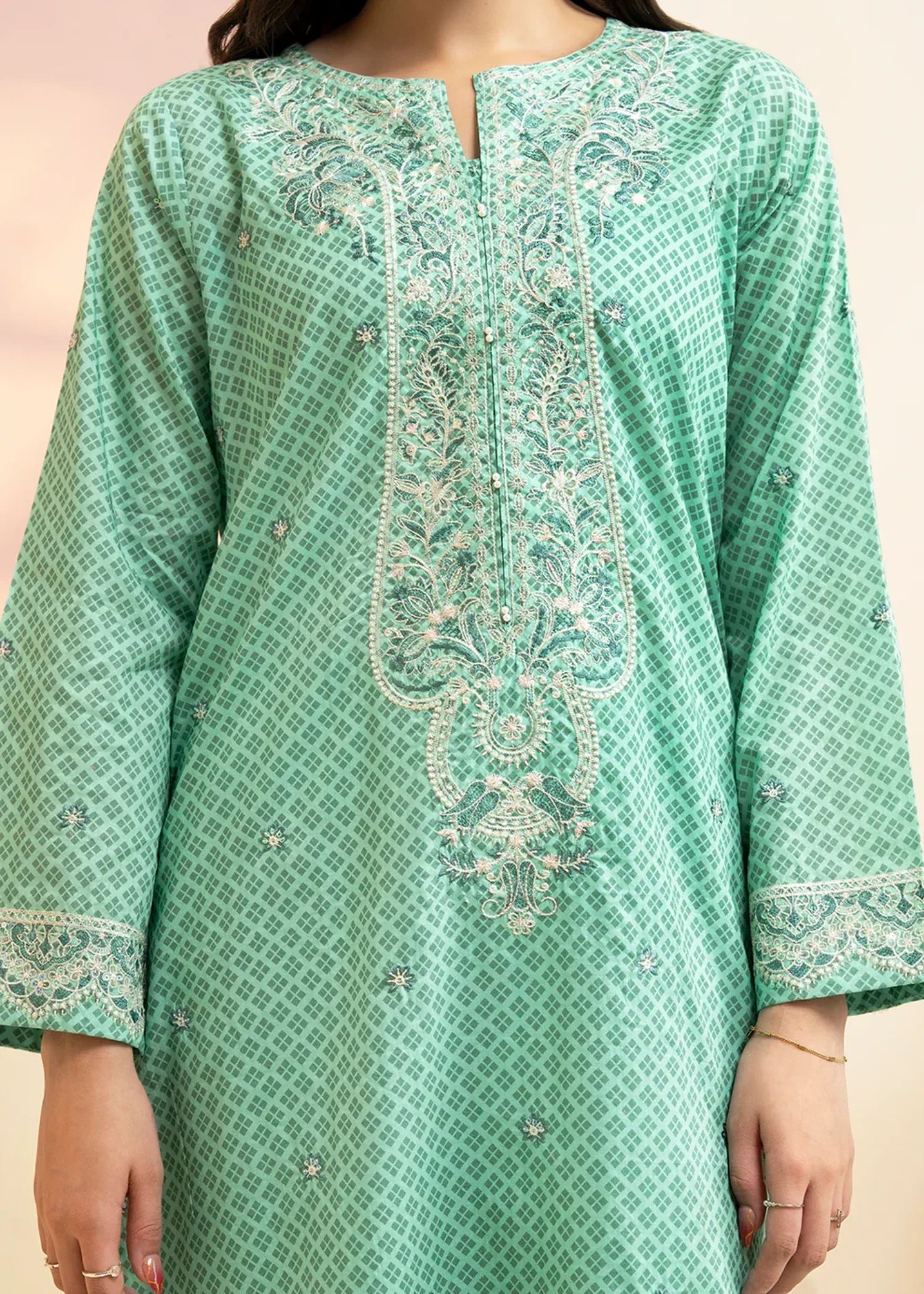 Zellbury WPS2531710 Green Women 3pcs