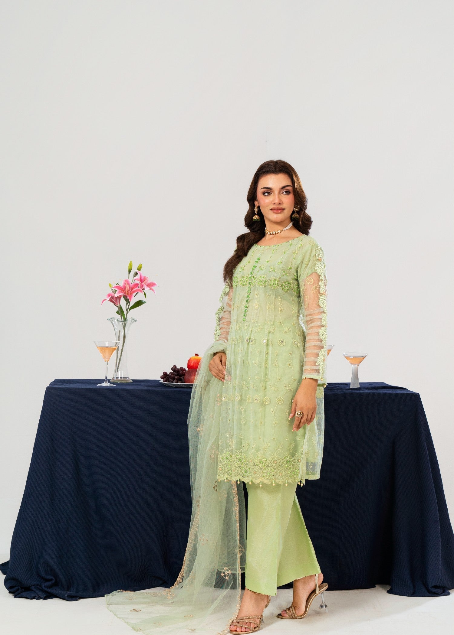 Kamli Short Frock 01 Women 3pcs