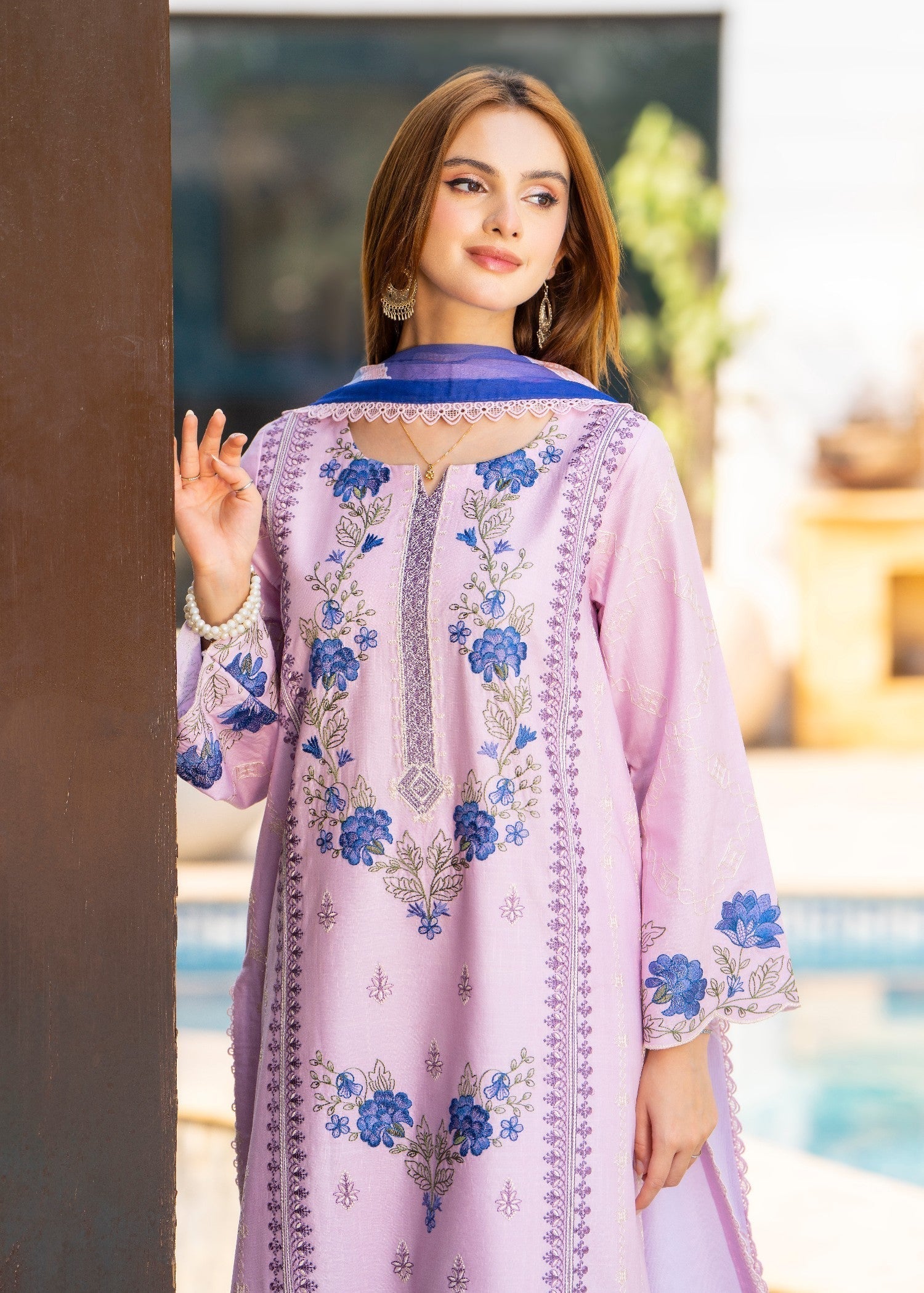 Maisa By Seven Star Luxury Embroidered | CLE 0209 Women 3pcs