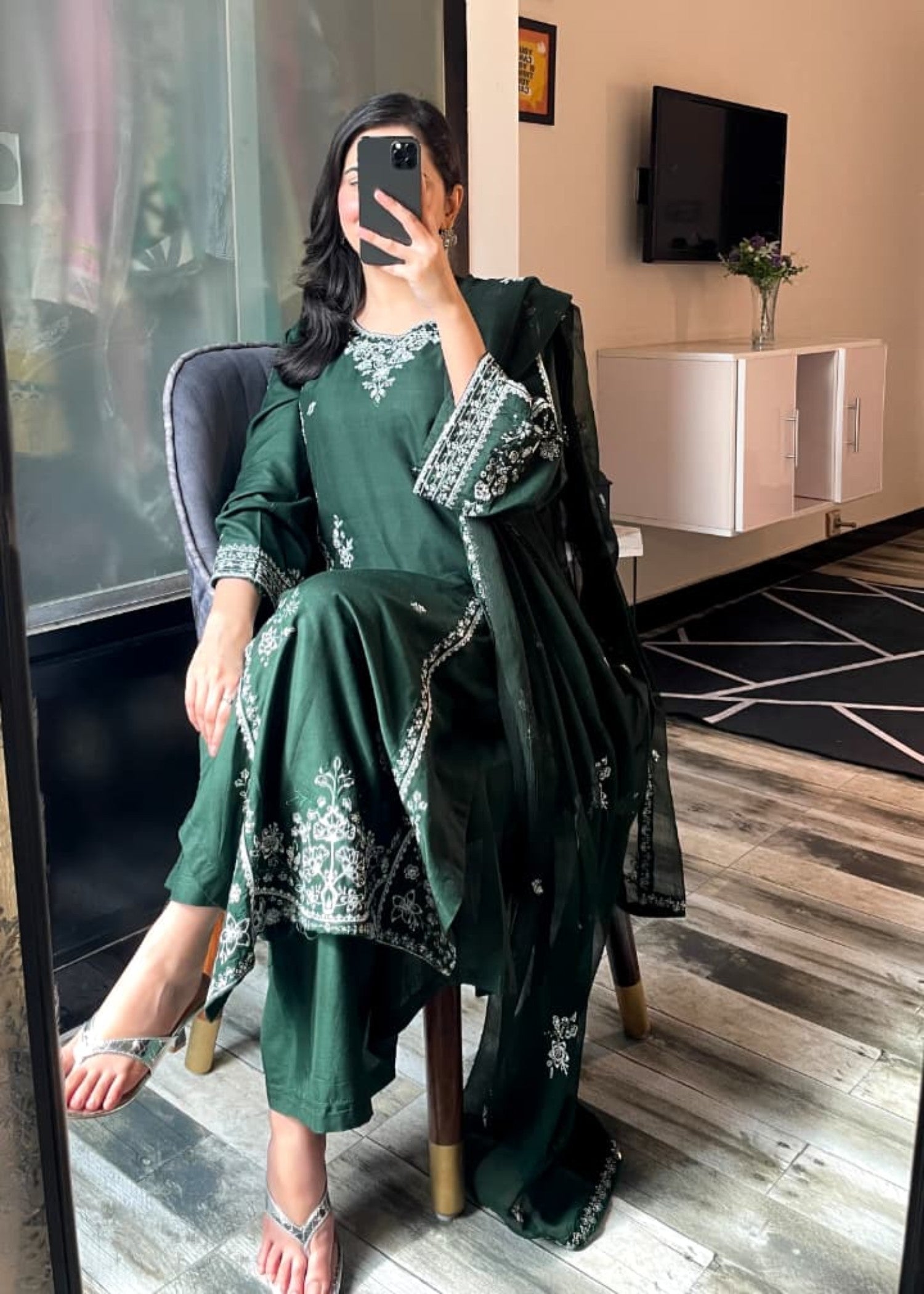 Tehzeeb Libas GRACE EMBROIDERED Women 3pcs