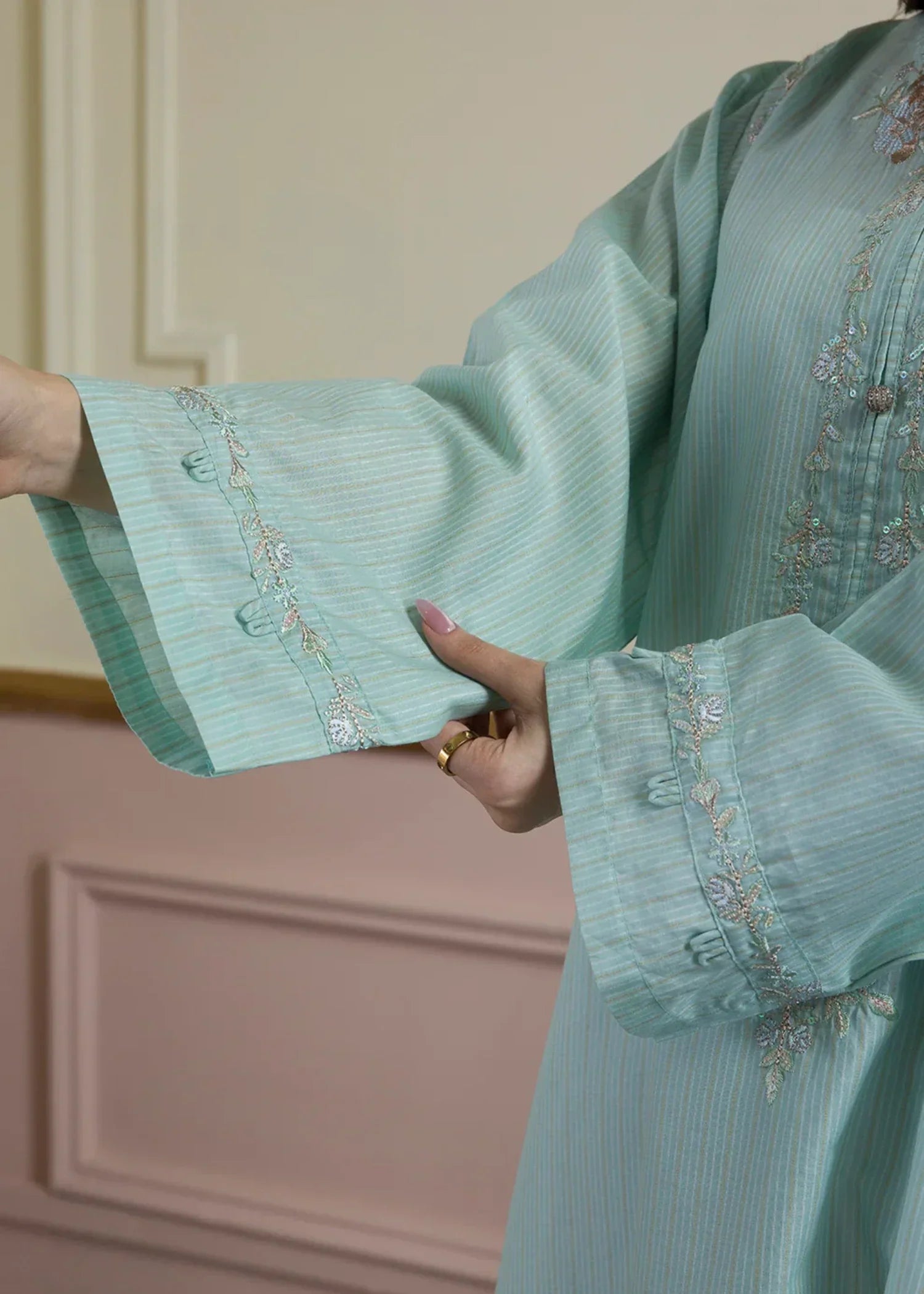 Zellbury WPS2512617 Light Blue Women 1pcs