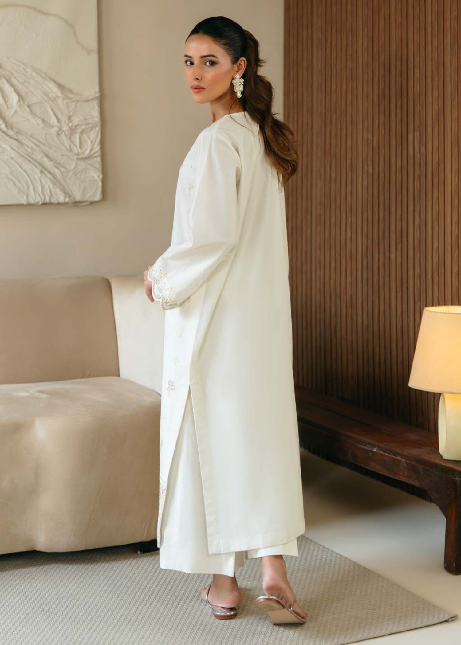 Neeshay SB 03 White Women 2pcs