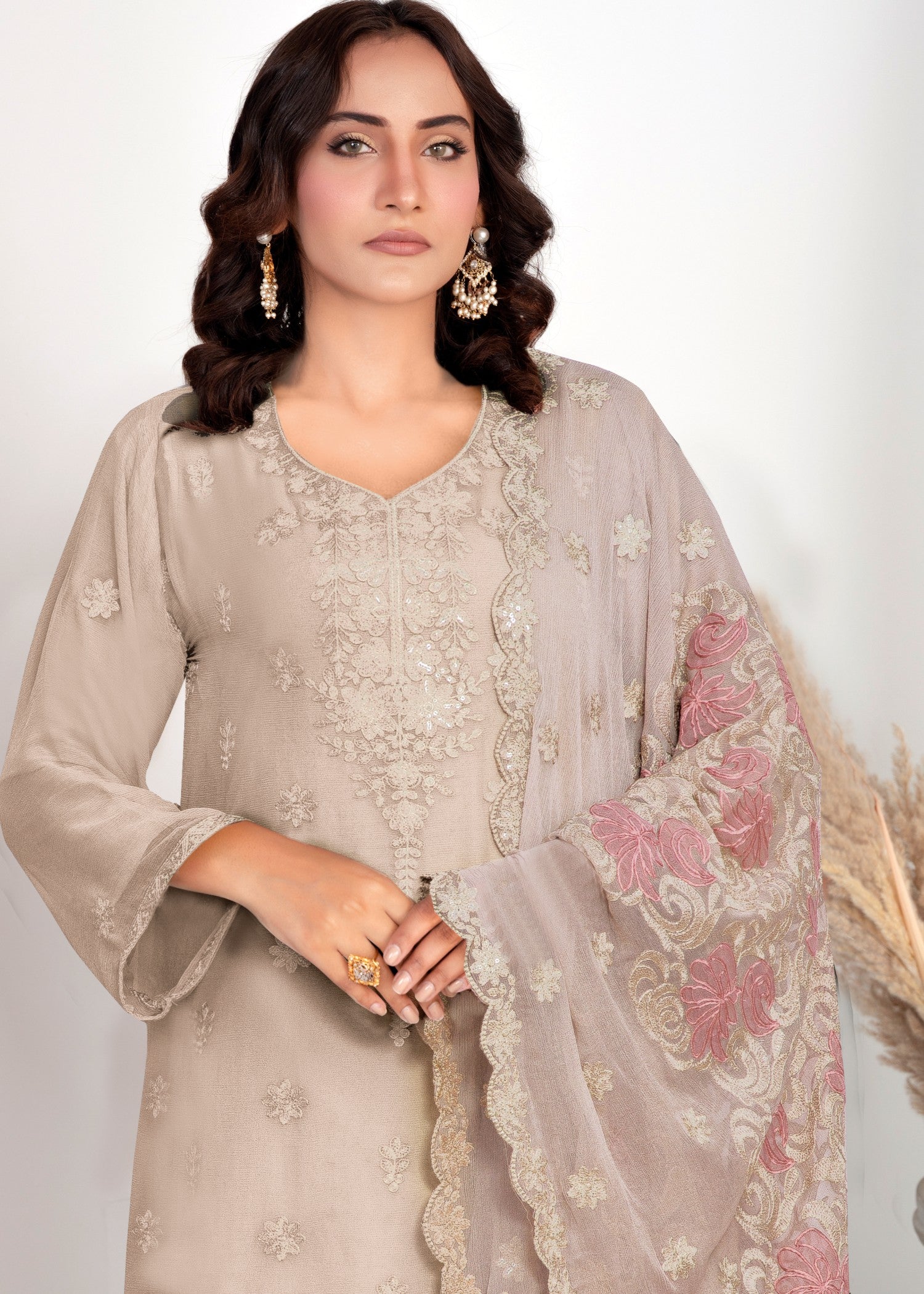 Noori Chiffon Stitched 25305 Women 3pcs