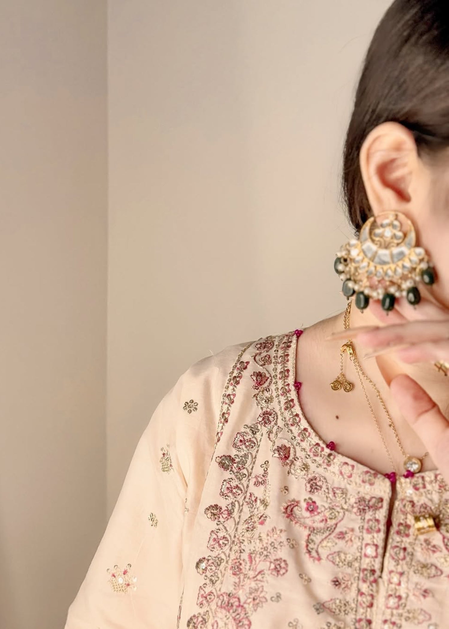 The Turkish Wear NYRA BEIGE Women 3pcs