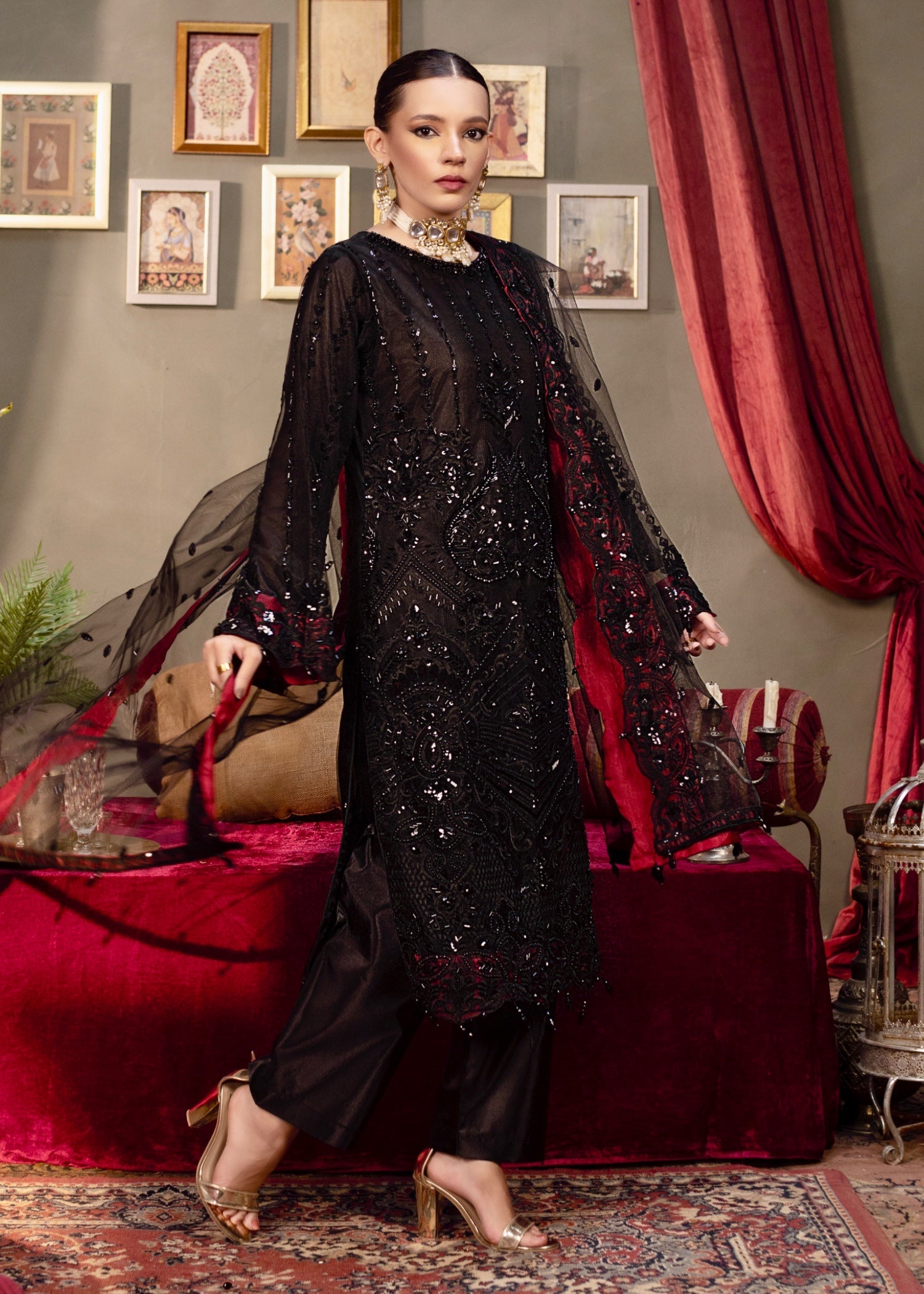 Laal Clothing ALC 038 Women 3pcs