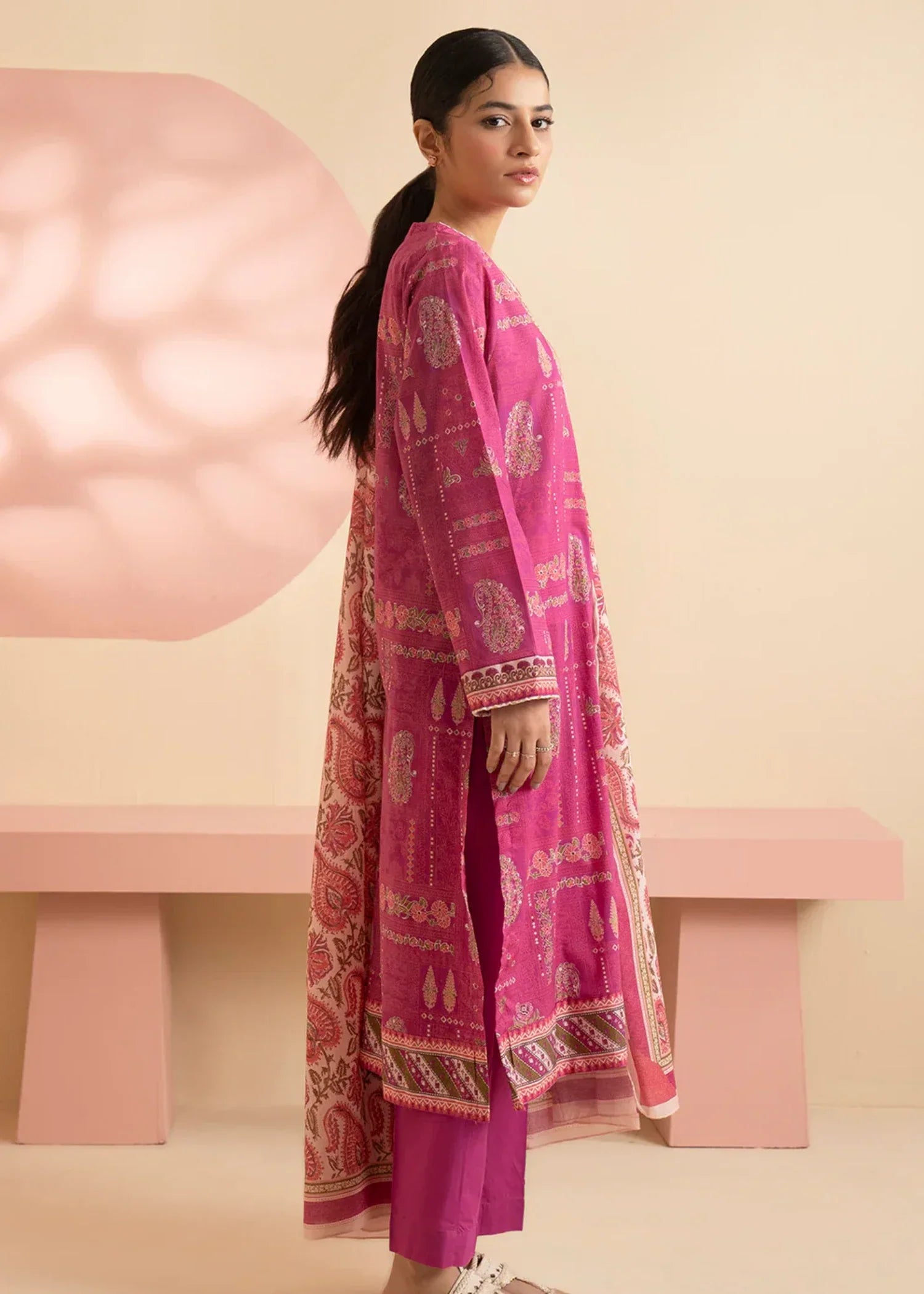 Zellbury WPS2531865 Magenta Women 3pcs