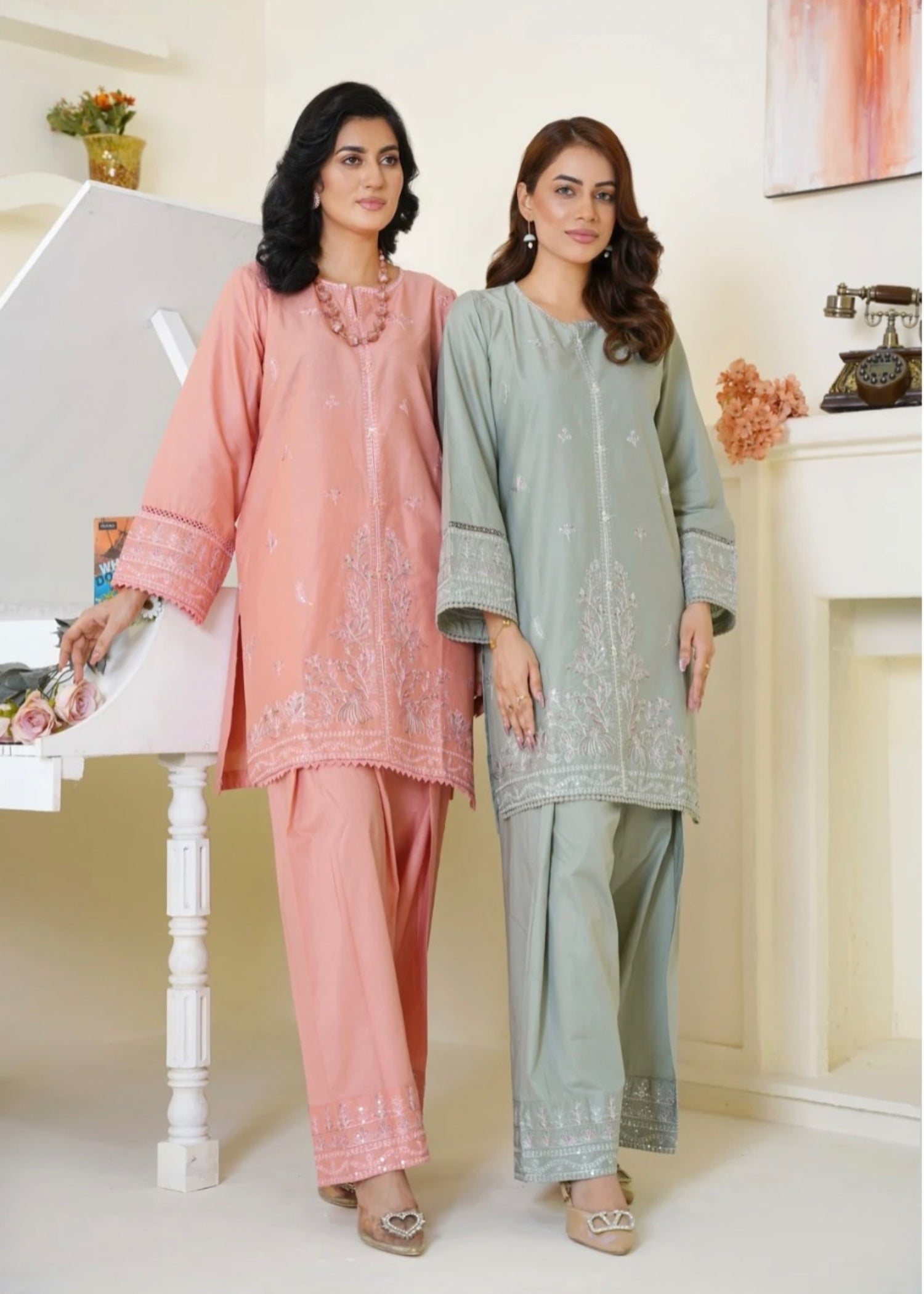 The Turkish Wear Lajwanti Pink Women 2pcs