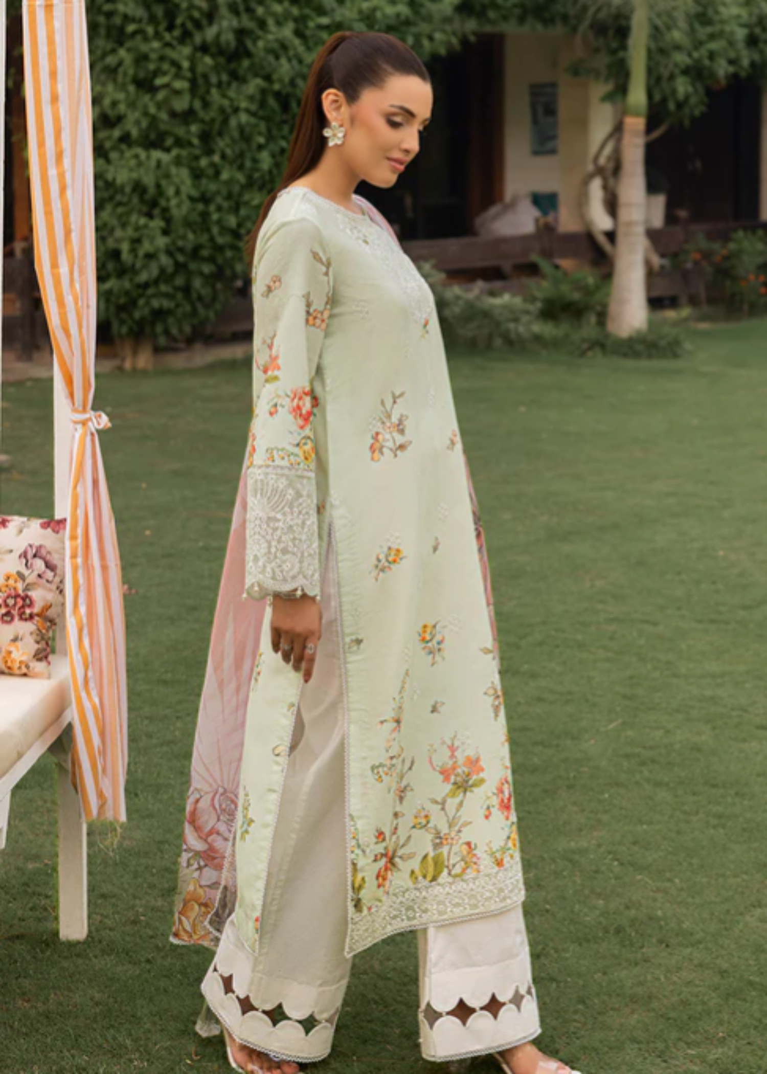 Meeral Luxe Pista Floral Mirage Women 3pcs