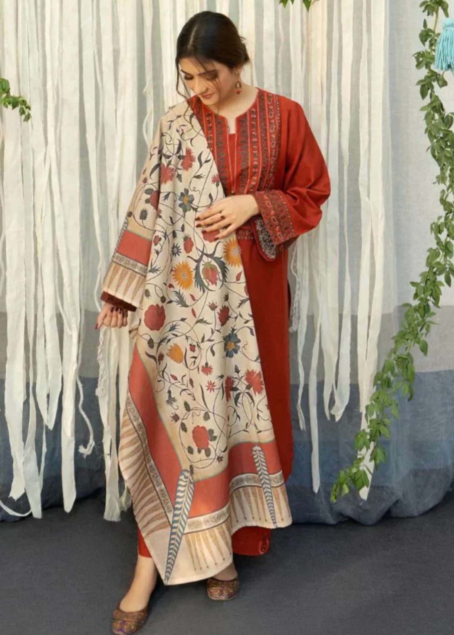 Tehzeeb Libas AYAT SUIT WITH DUPATA Women 3pcs