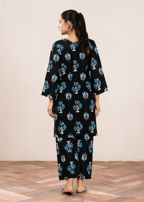 Bin Fatteh Fashion CHIC FLOWER Women 2pcs