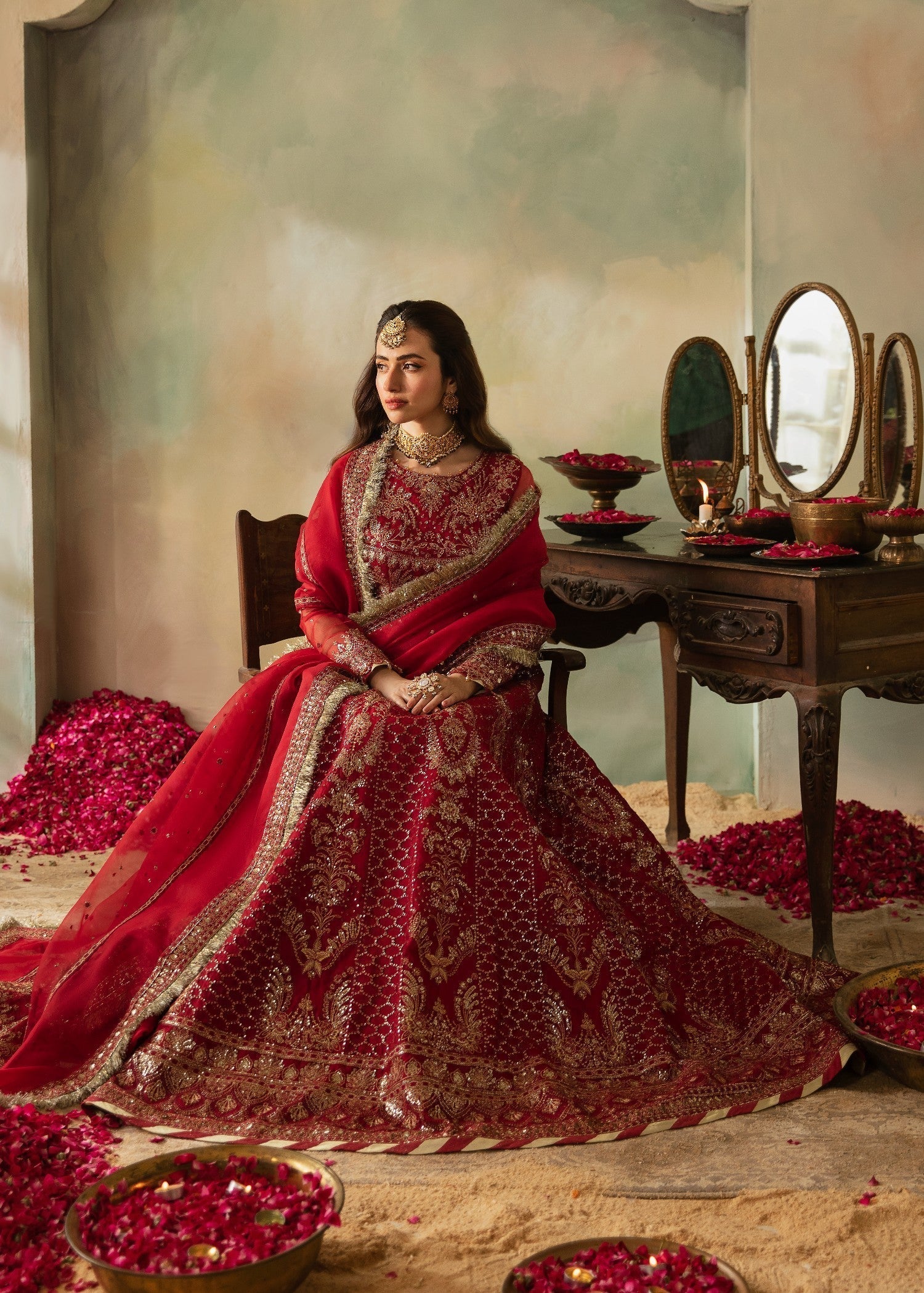 Meeral Luxe Cerise Women 3pcs