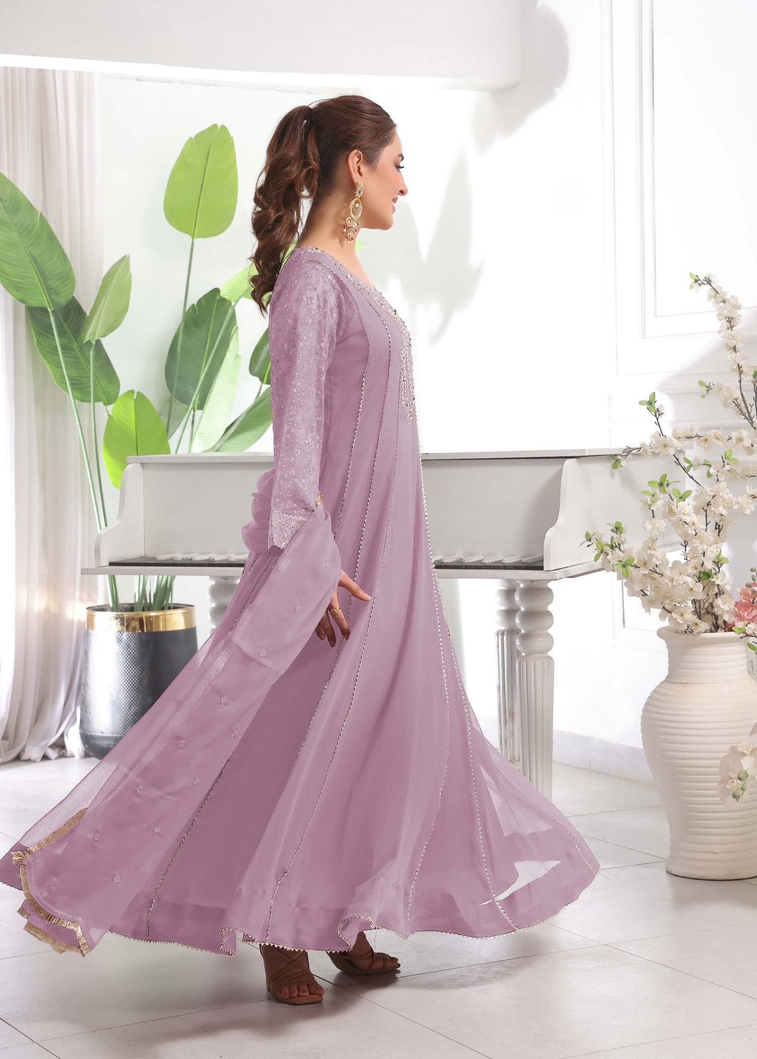 Alsiyab Raani Lilac Women 3pcs