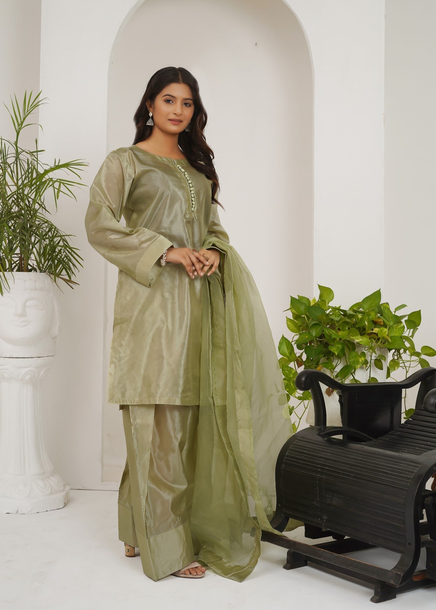 Waniya Awais WAF D3 (Farshi Shalwar) Women 3pcs