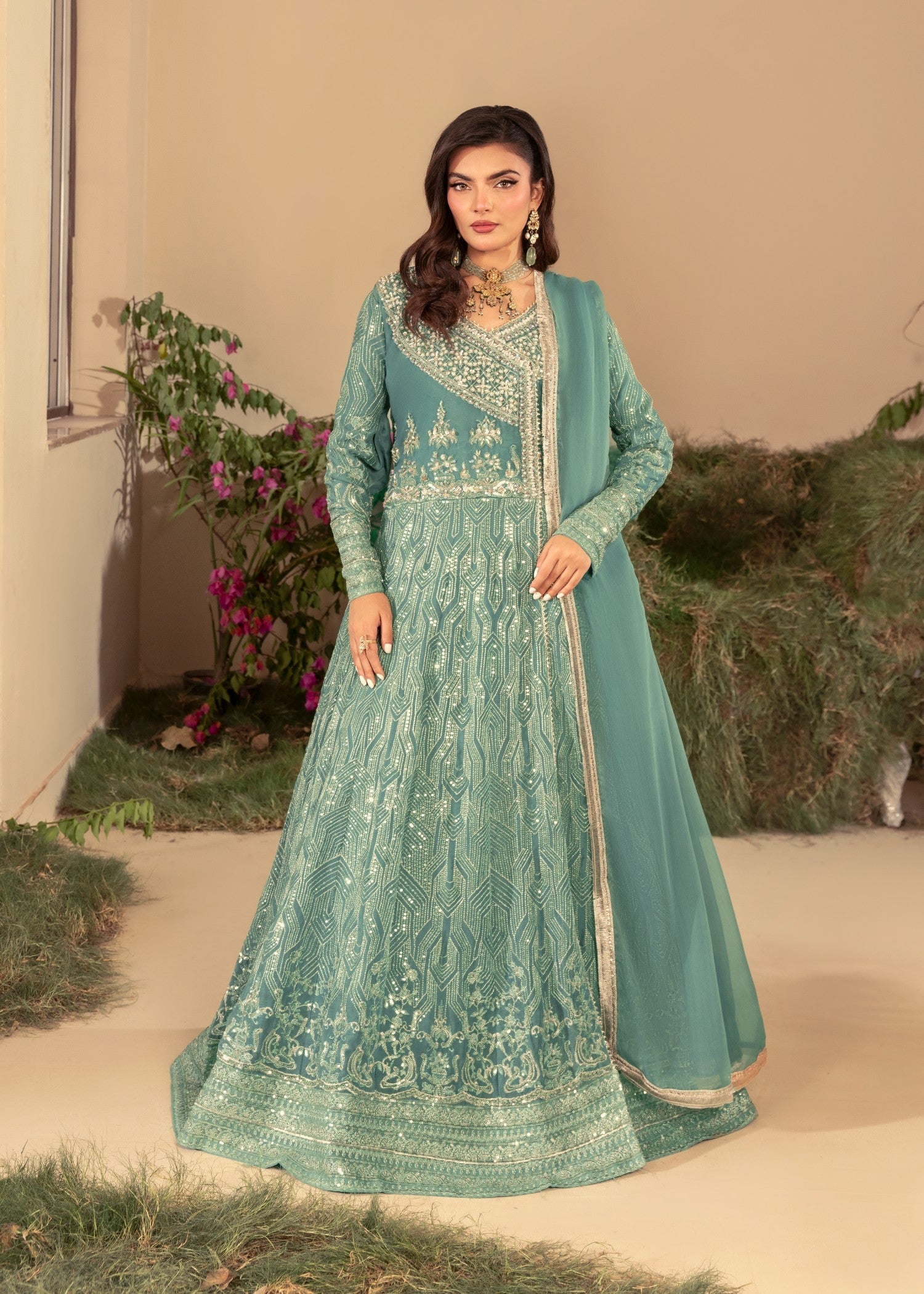 Four Season Boutique MARFEEN PASTEL GREEN Women 3pcs