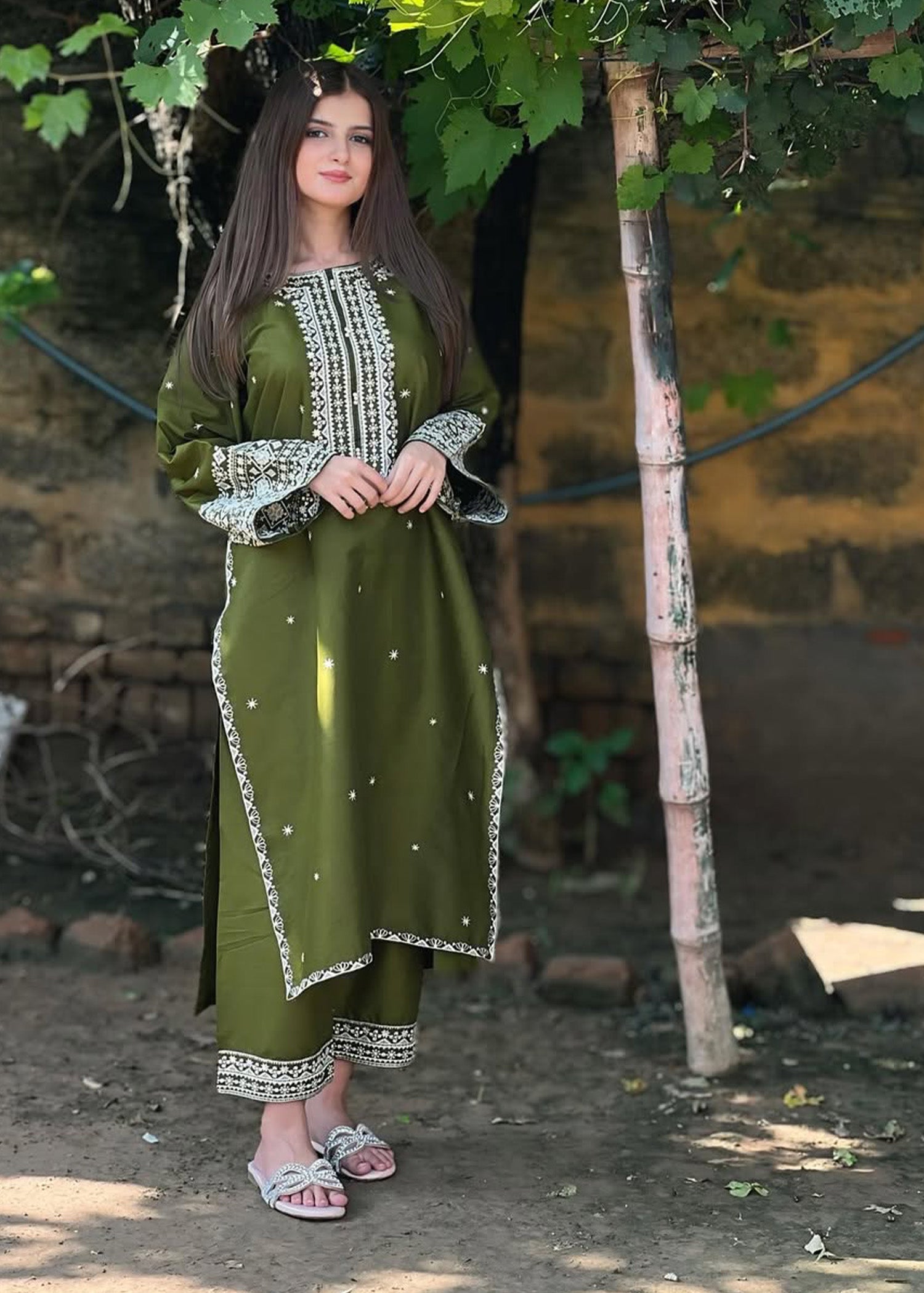 Chaudhary Arts Reyna Embroidered Women 2pcs