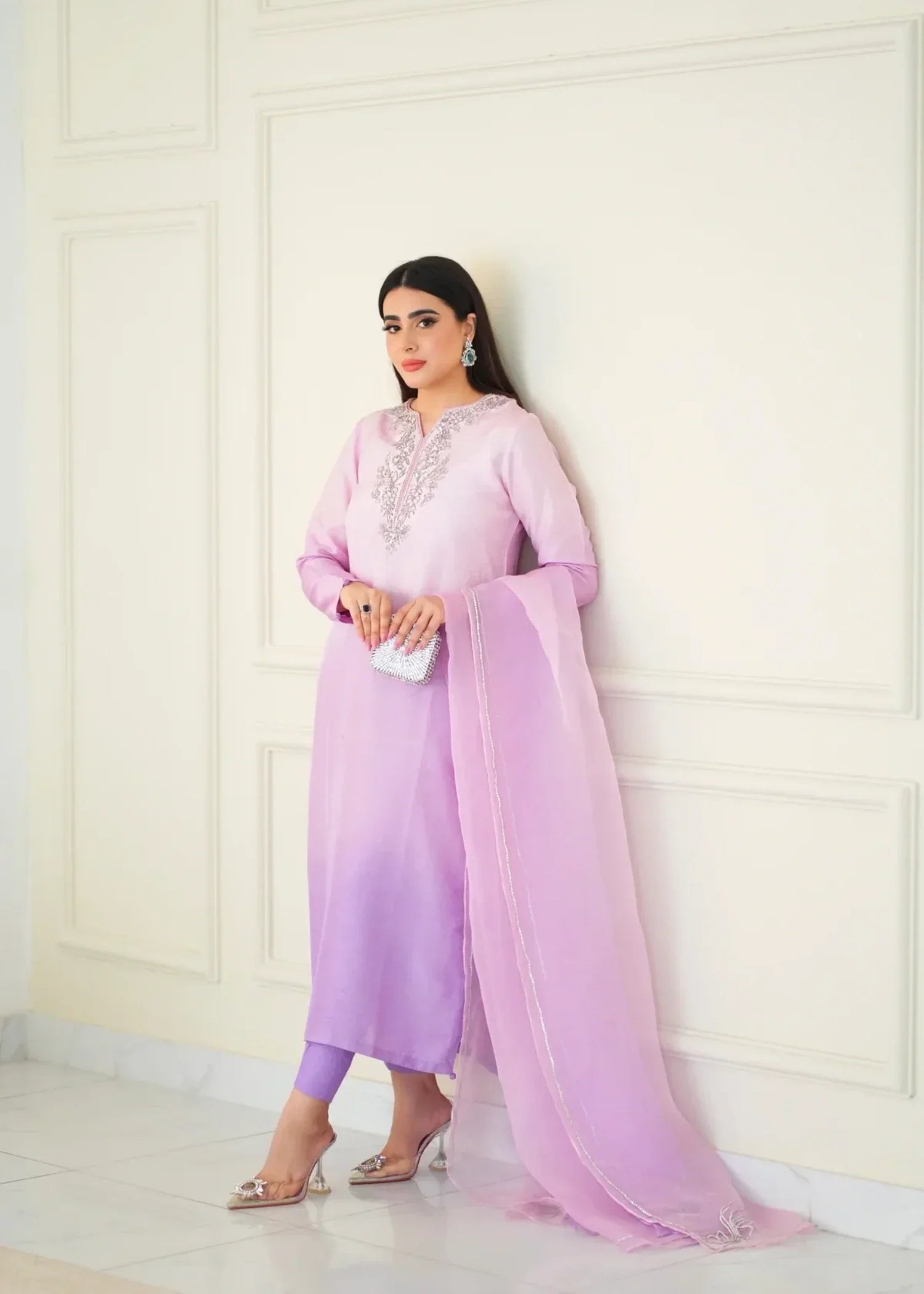 Hues Atelier Ombre lilac Women 3pcs