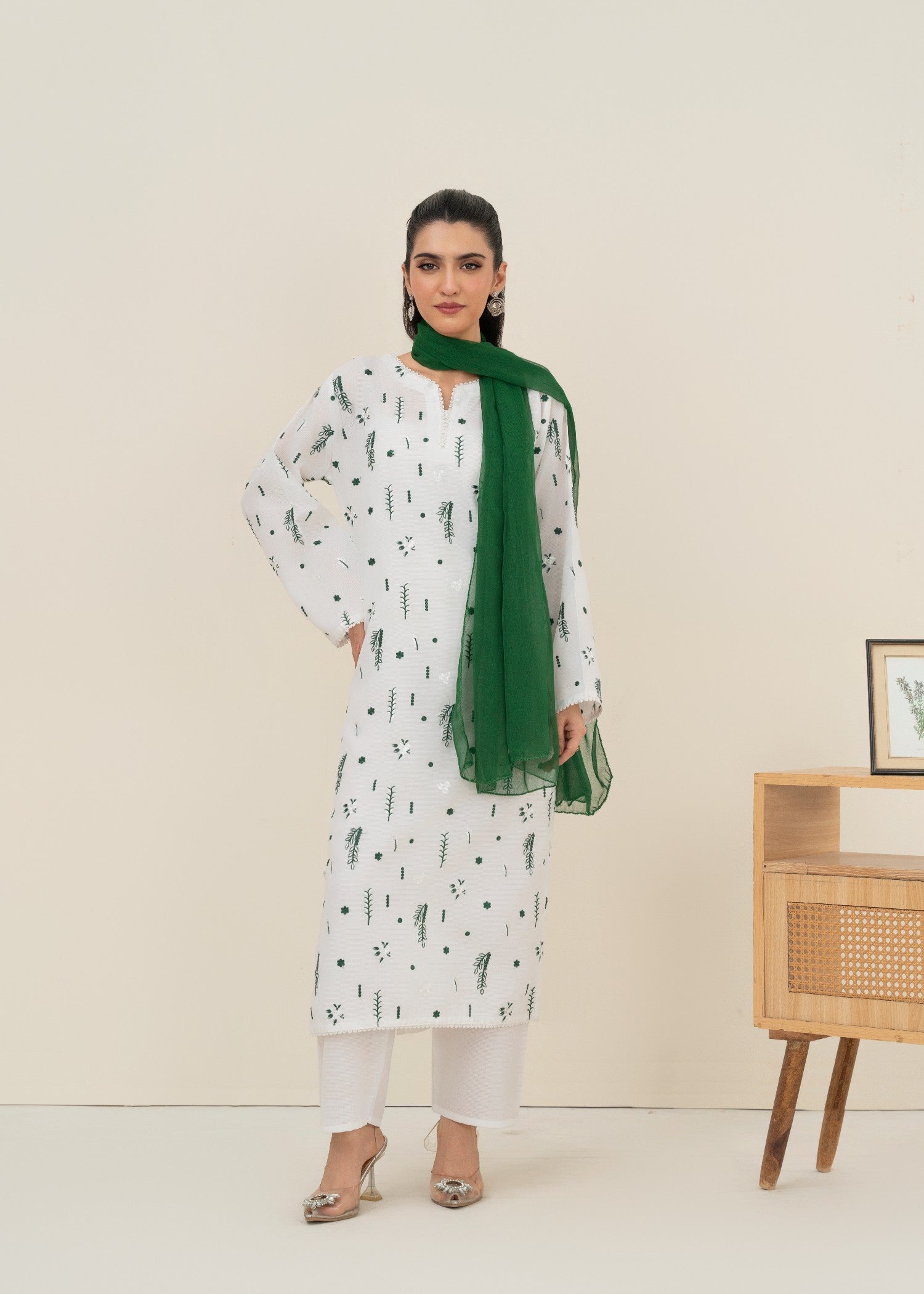 Stylish Collection DAINA EMBROIDERED Women 3pcs