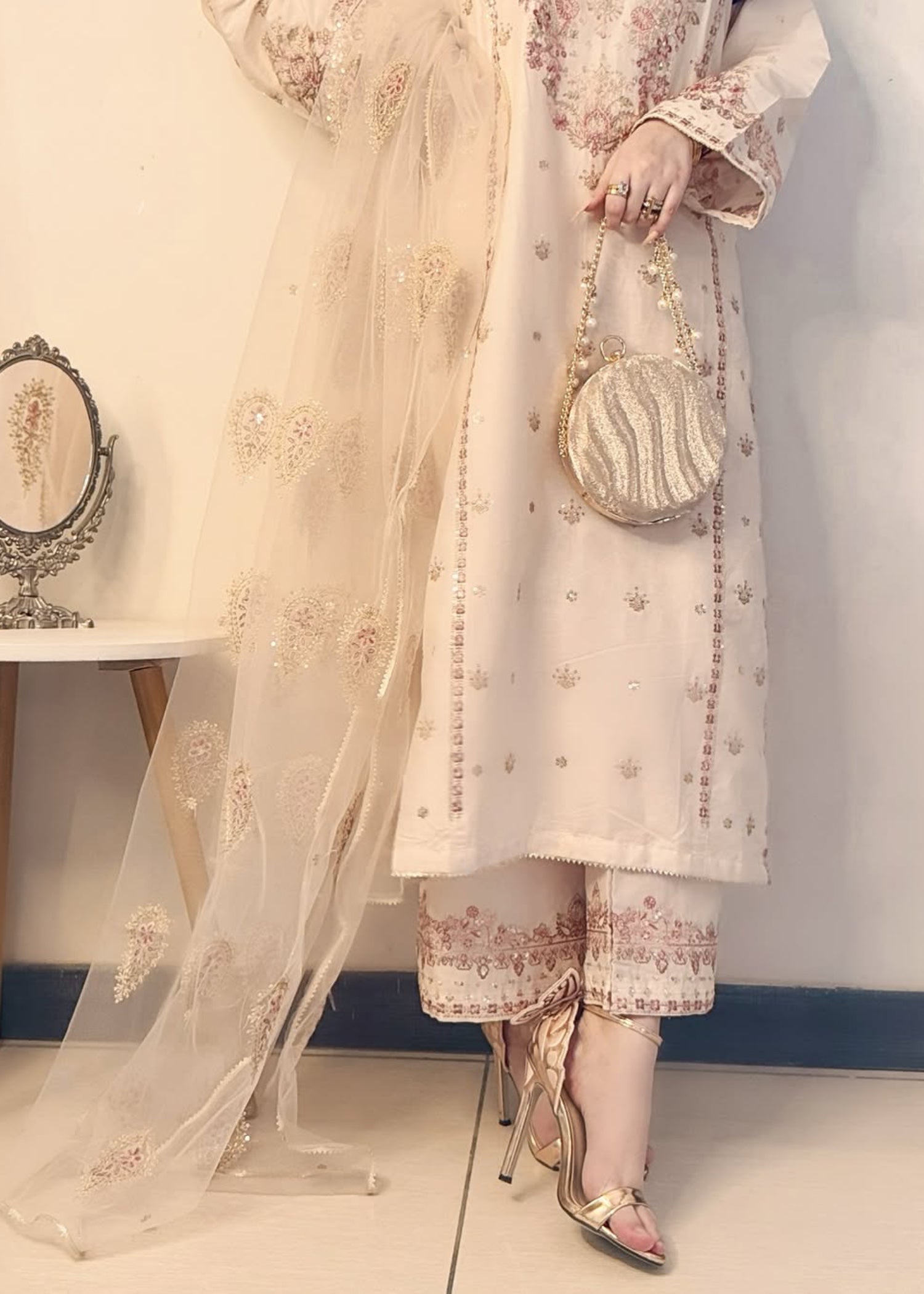 The Turkish Wear NYRA BEIGE Women 3pcs