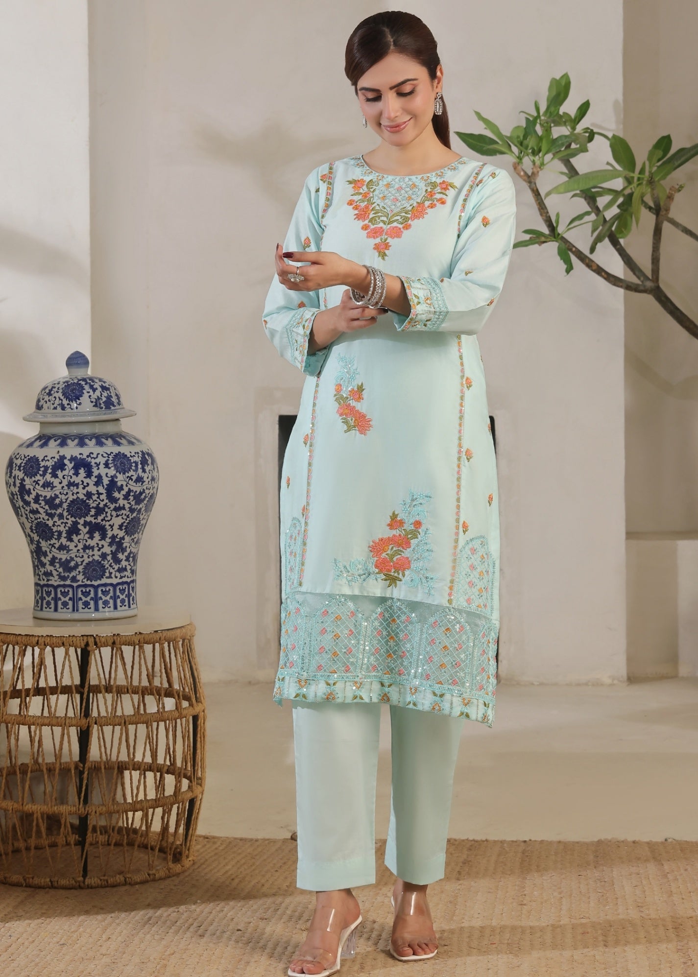 Ayra Pret Kali ice Blue Women 2pcs