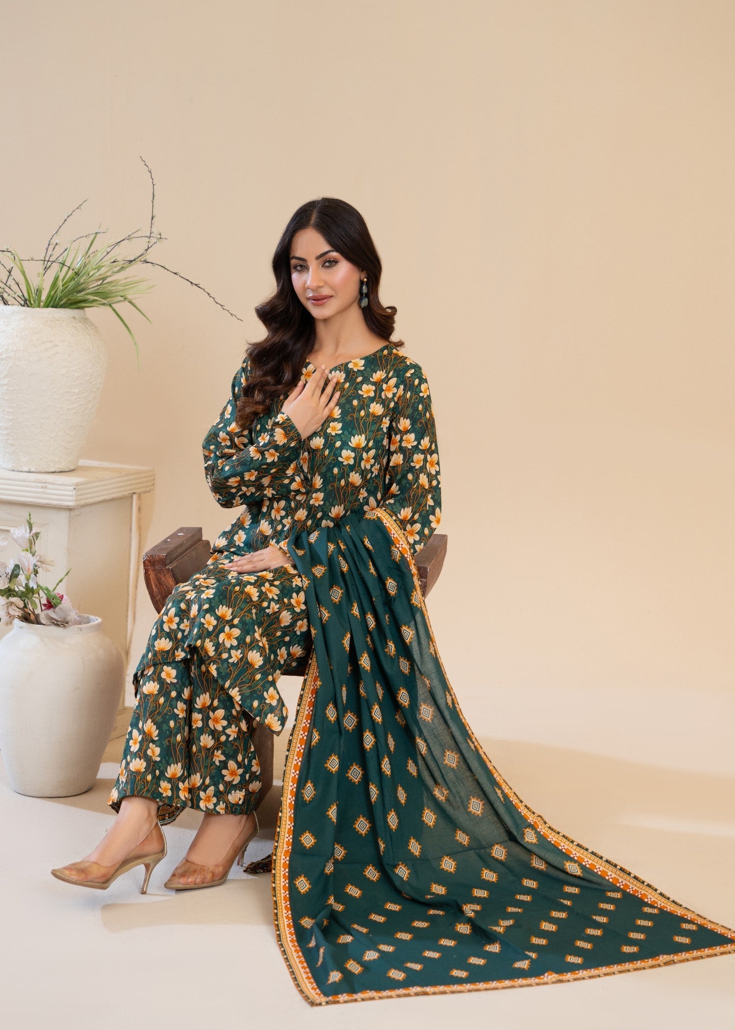 Zeenat & Zoha SUMBUL Women 3pcs