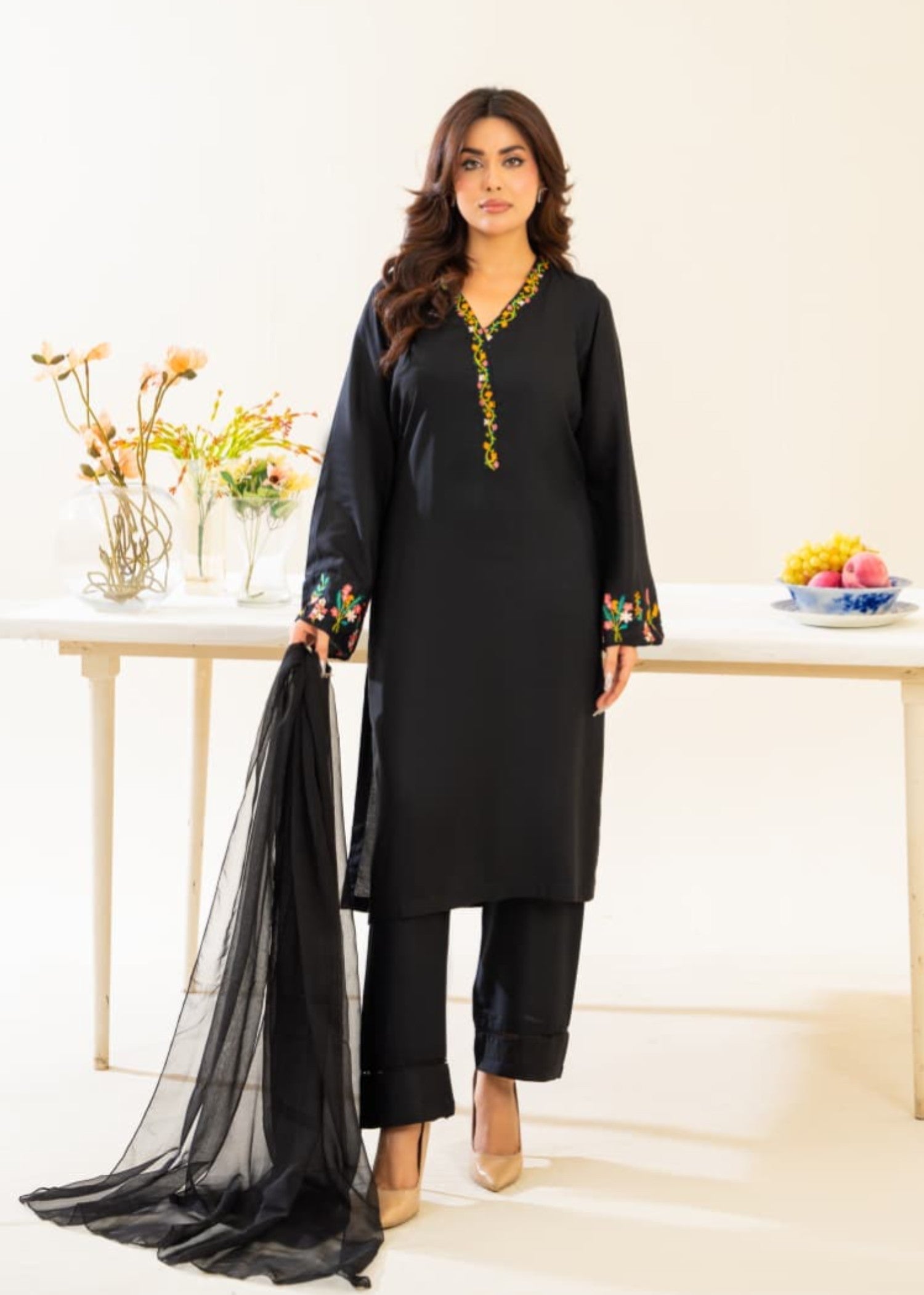 Bin Fatteh Fashion WARDA Women 3pcs