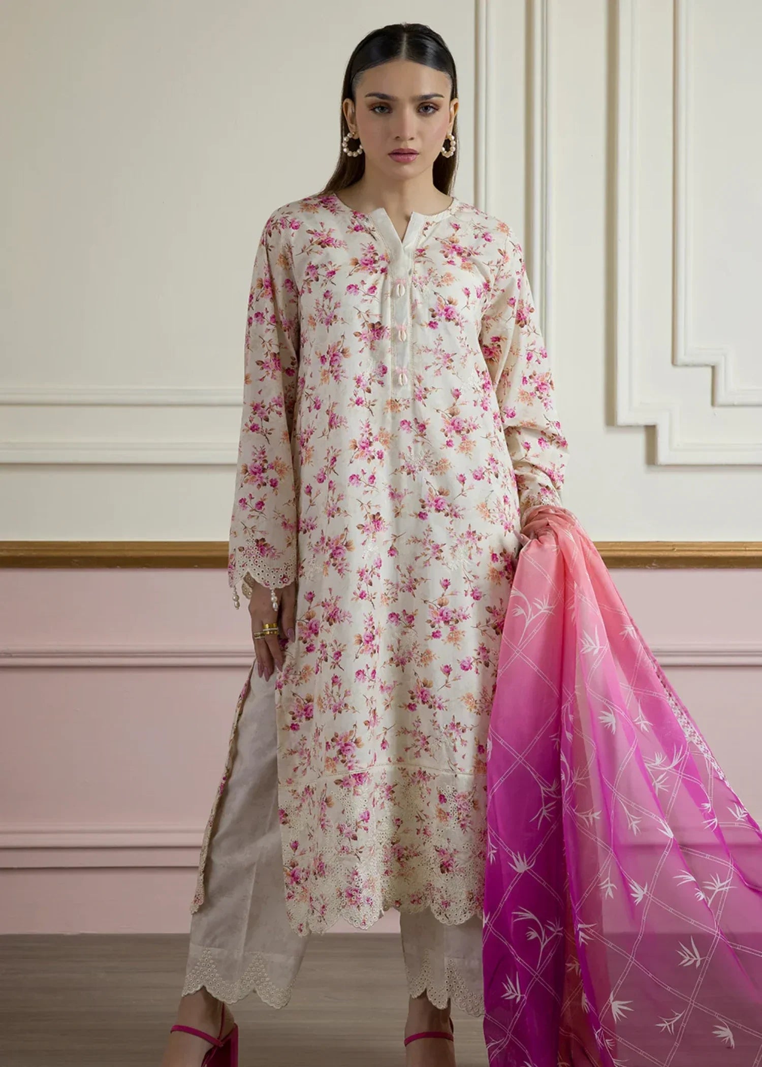 Zellbury WPS2532608 Cream Women 3pcs