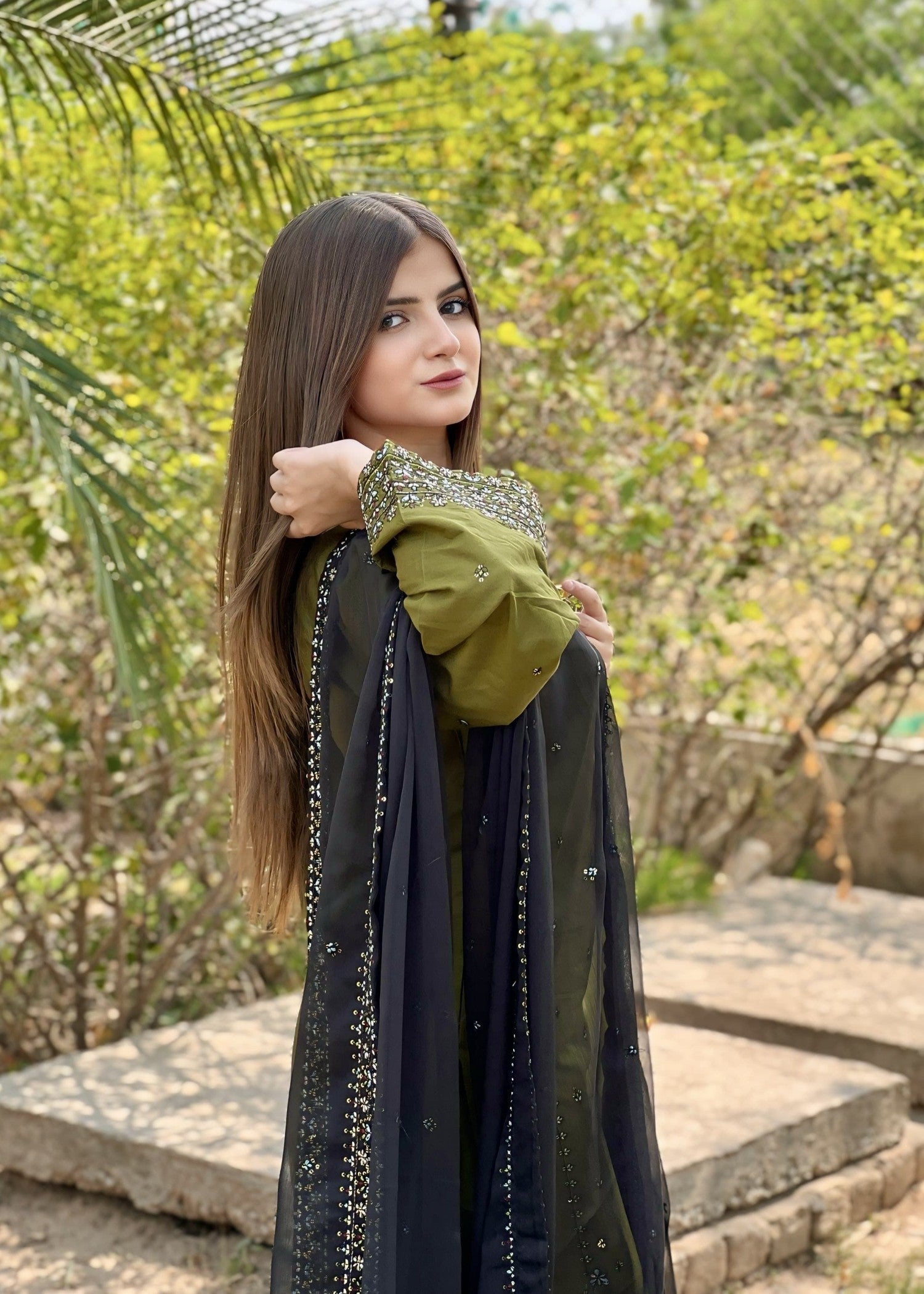 Tehzeeb Libas MAYAL EMBROIDERED Women 3pcs