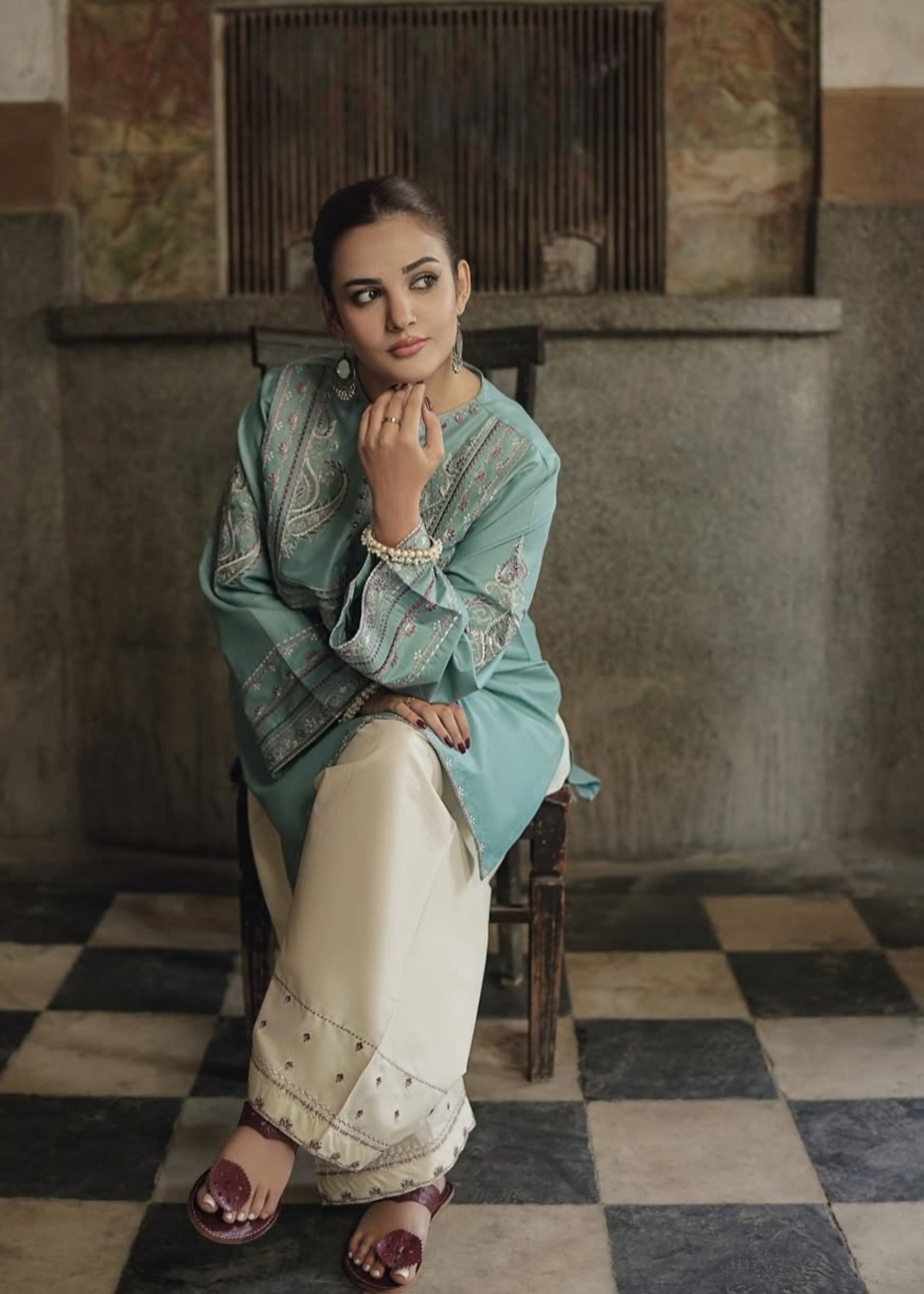 Mirhal Fashion Sky & Sky Women 2pcs