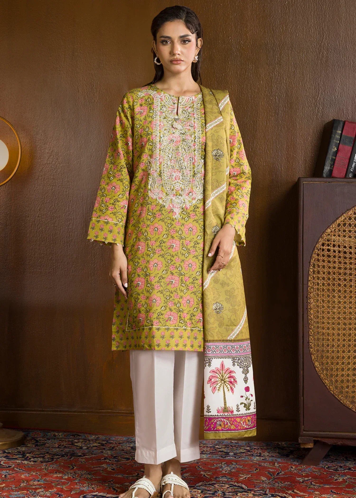 Zellbury WPW2423036 OLIVE GREEN Women 2pcs