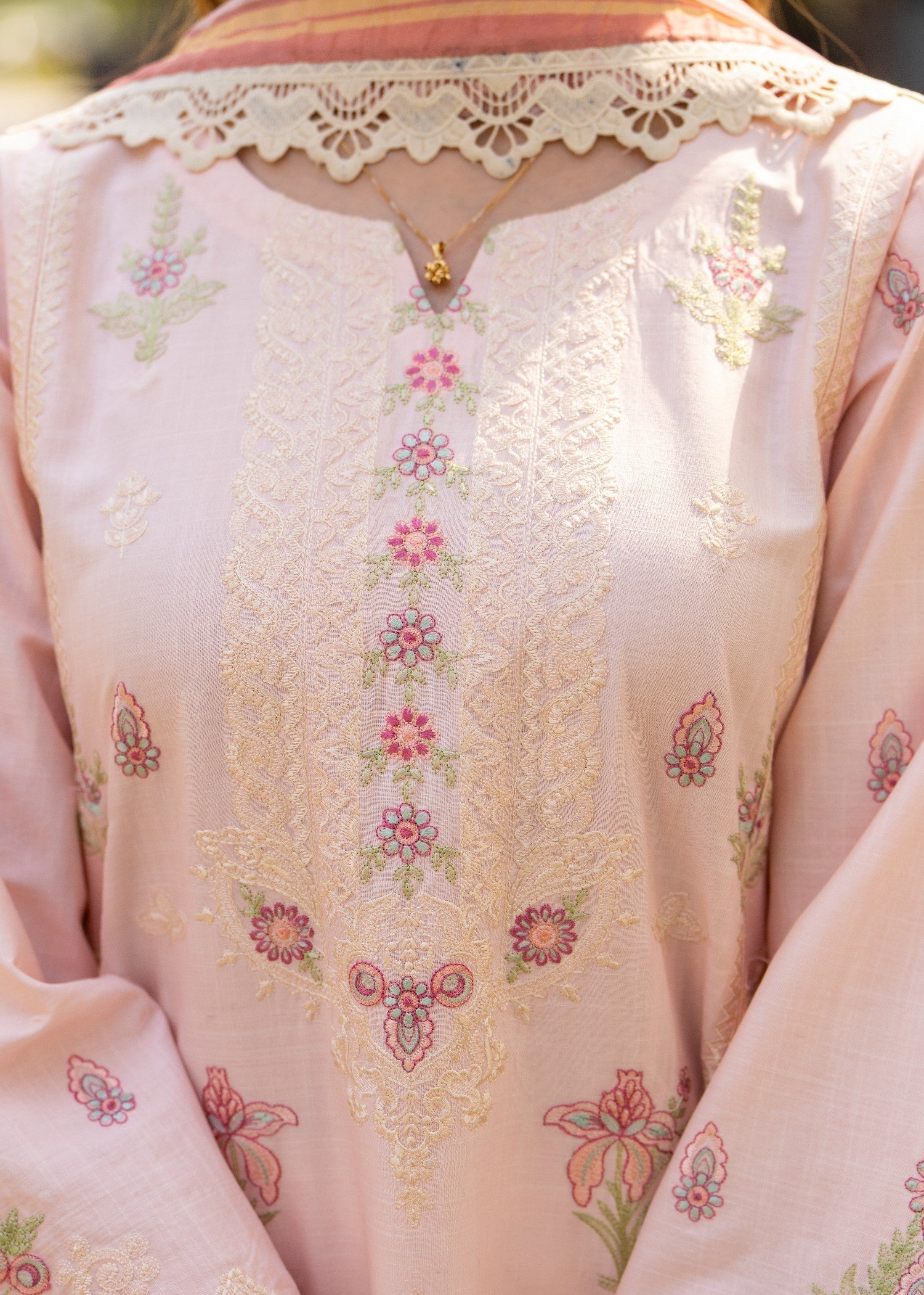 Maisa By Seven Star 3 PieceLuxury Embroidered | CLE 0208 Women 3pcs