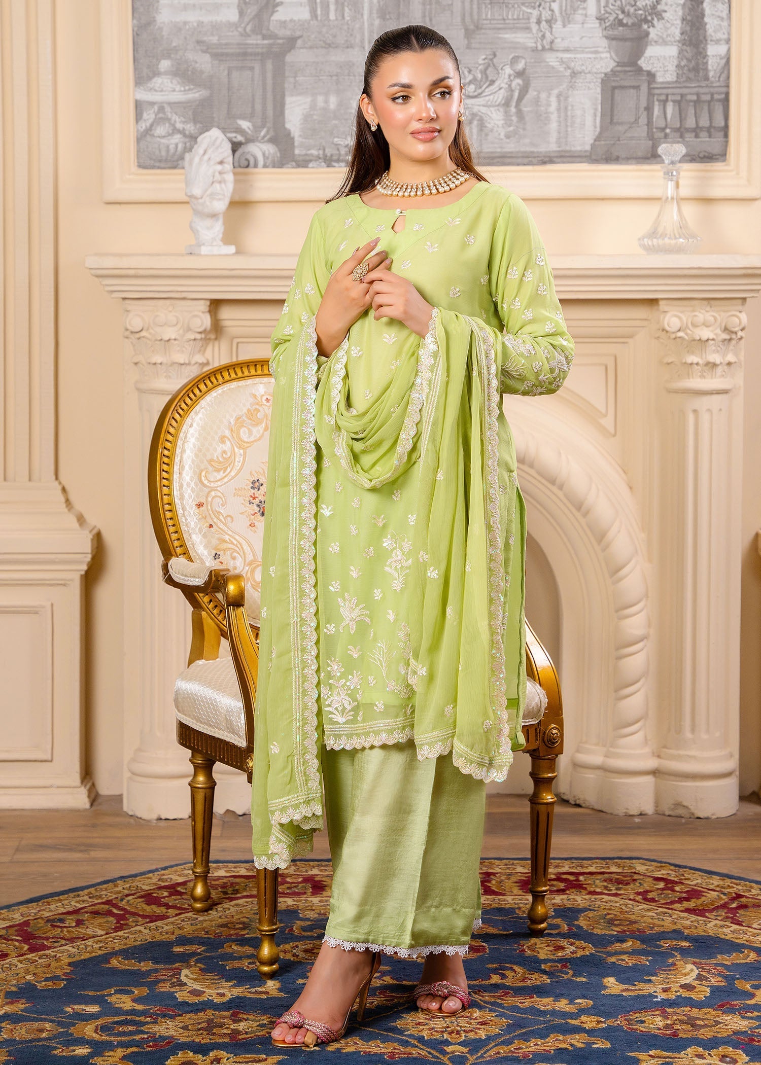 Zahab By M Mehek Women 3pcs