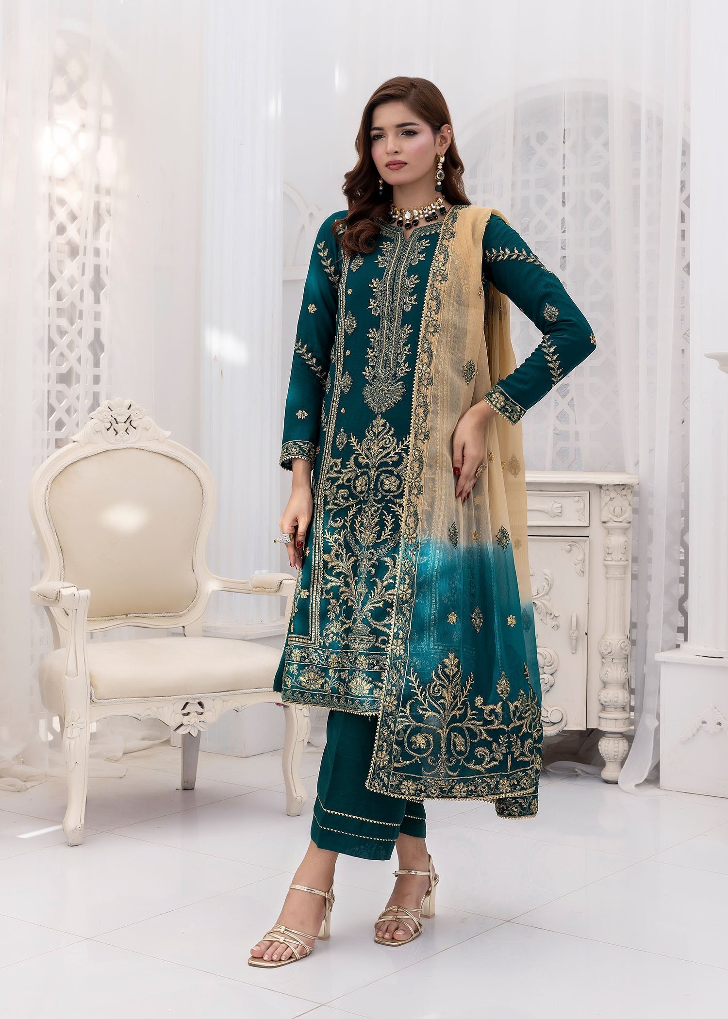 Kanwal Zainab EMERALD EMPRESS Women 3pcs