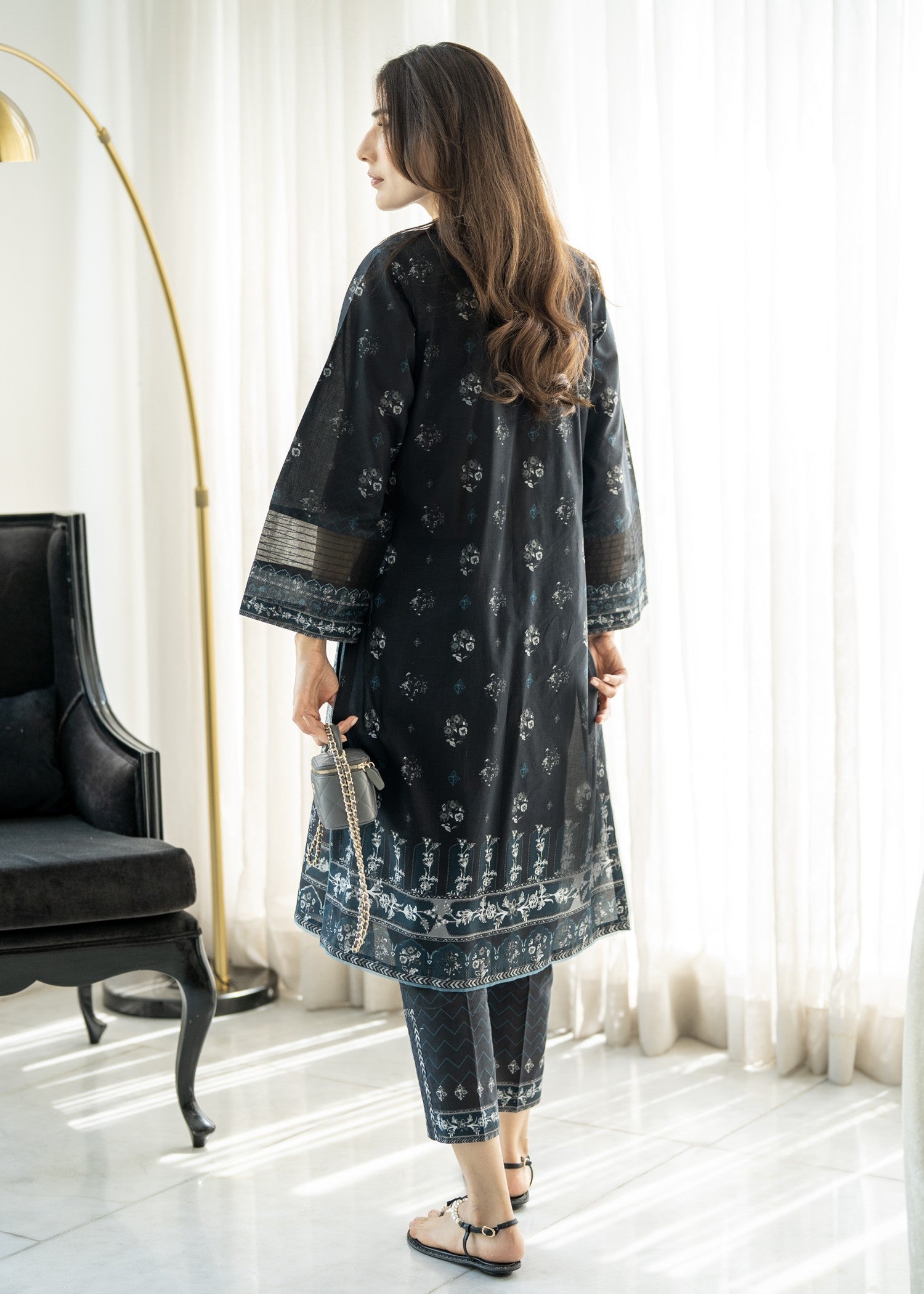 Sahar Dark Rose Women 2pcs