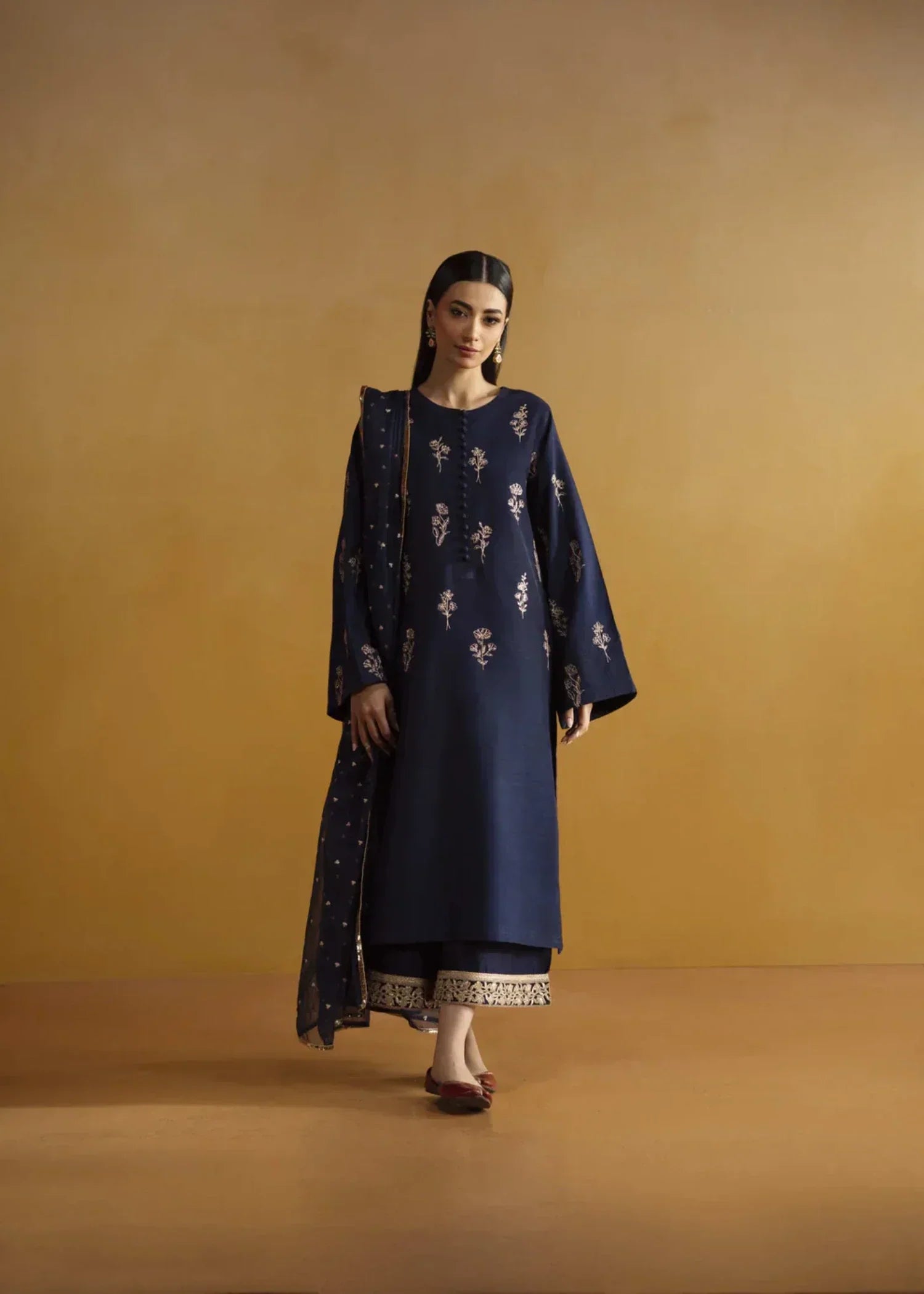 Jahaan Azure Women 3pcs