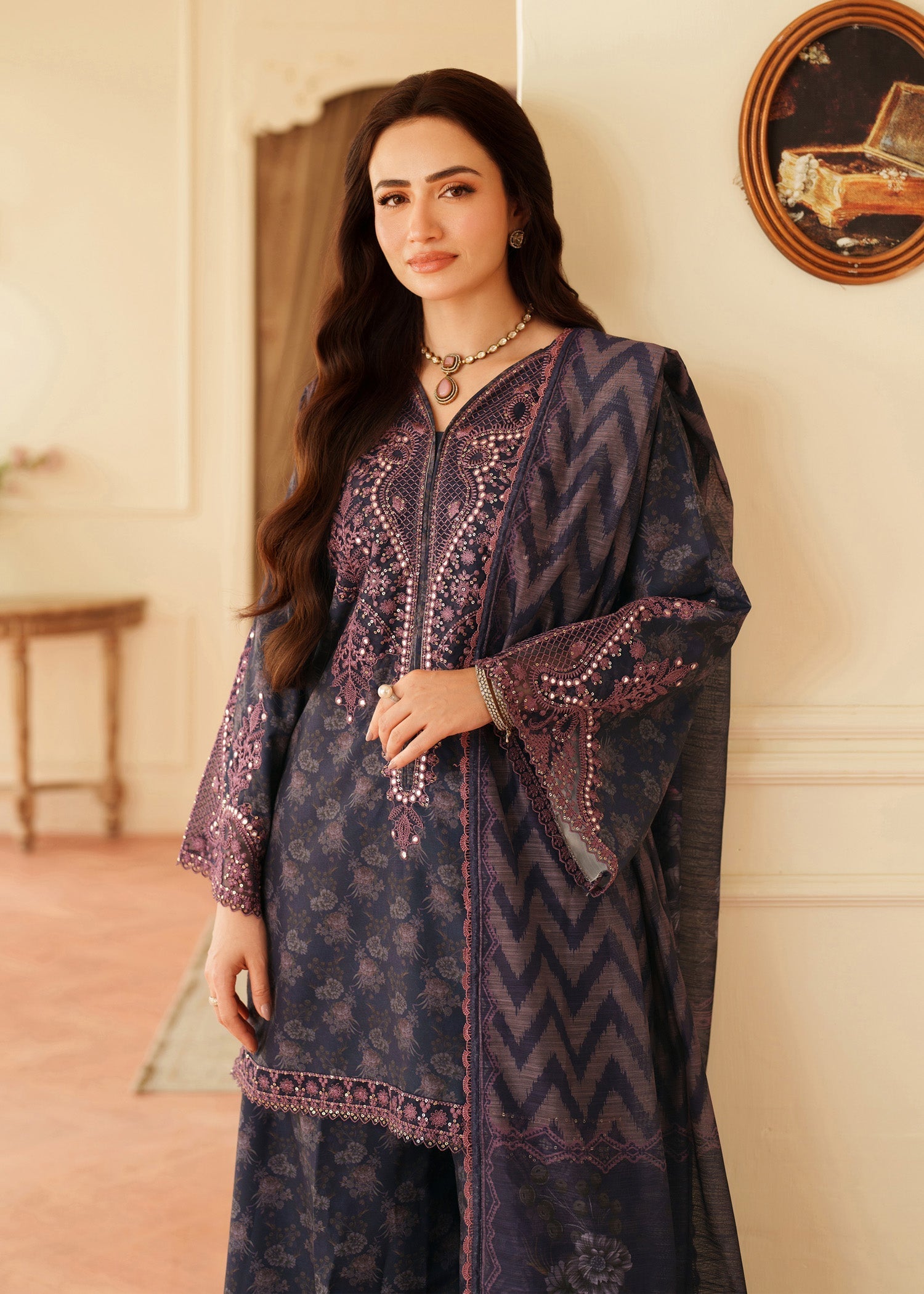 Mohagni BLS 55 STITCHED I UNSTITCHED Women 3pcs