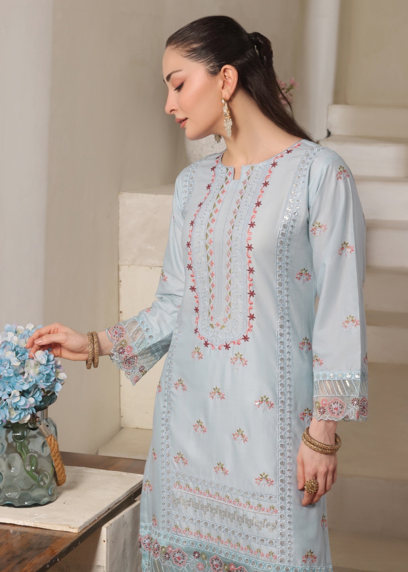 Ayra Pret Mushq ice Blue Women 2pcs