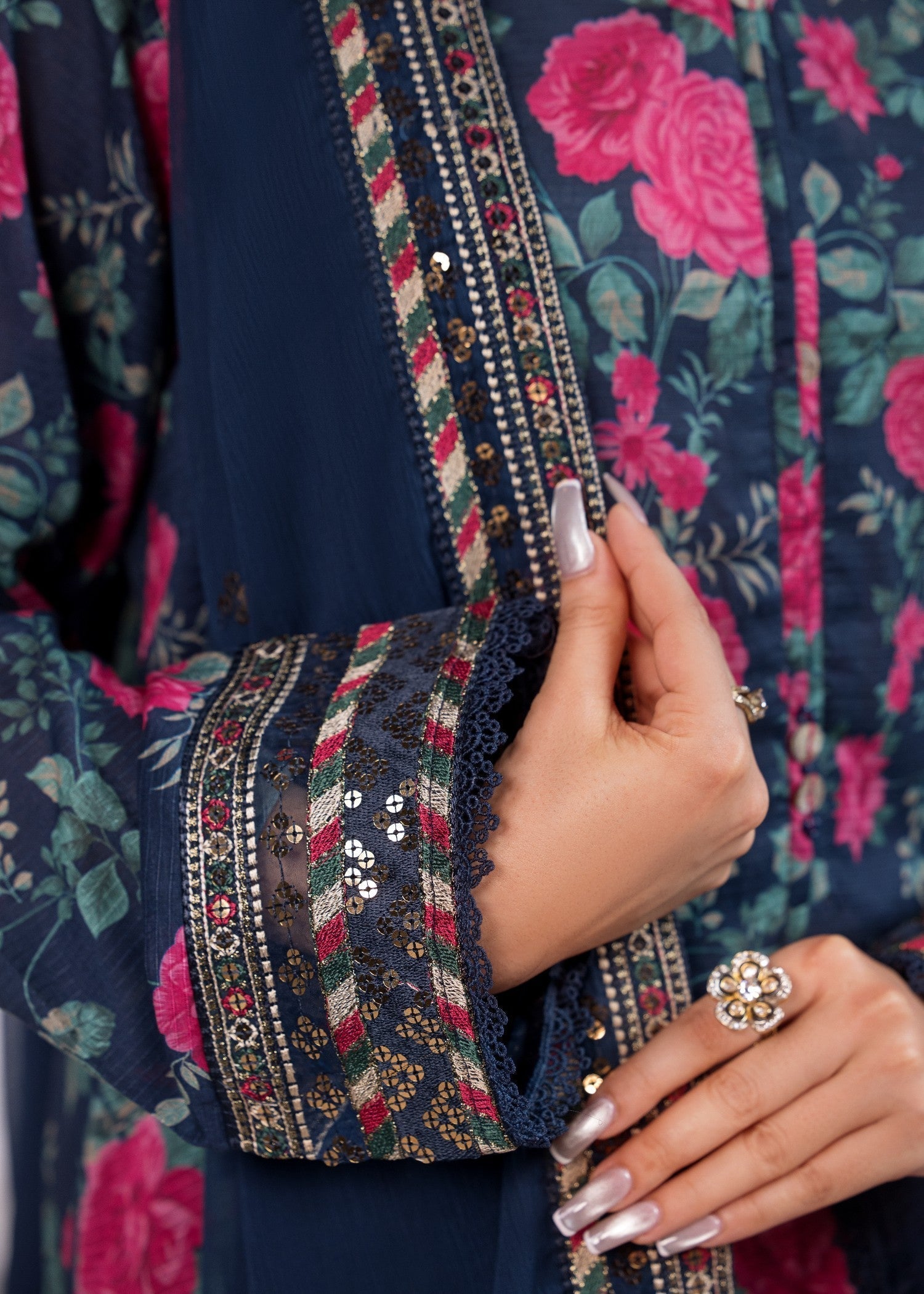 Bin Tayyab (BT006368 DBL 02) Women 3pcs