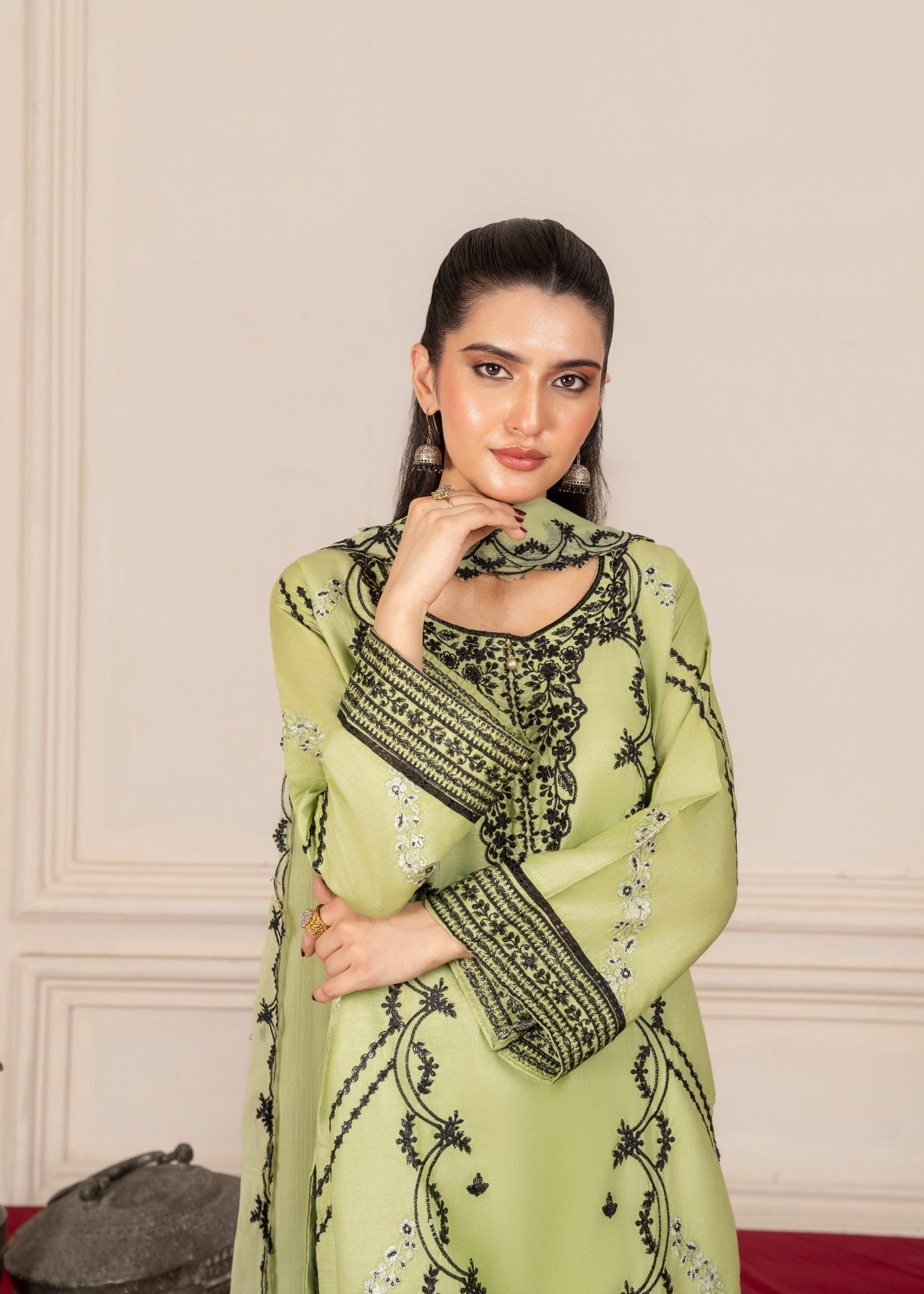 Four Season Boutique ZIRWAH COTTON PISTA Women 3pcs